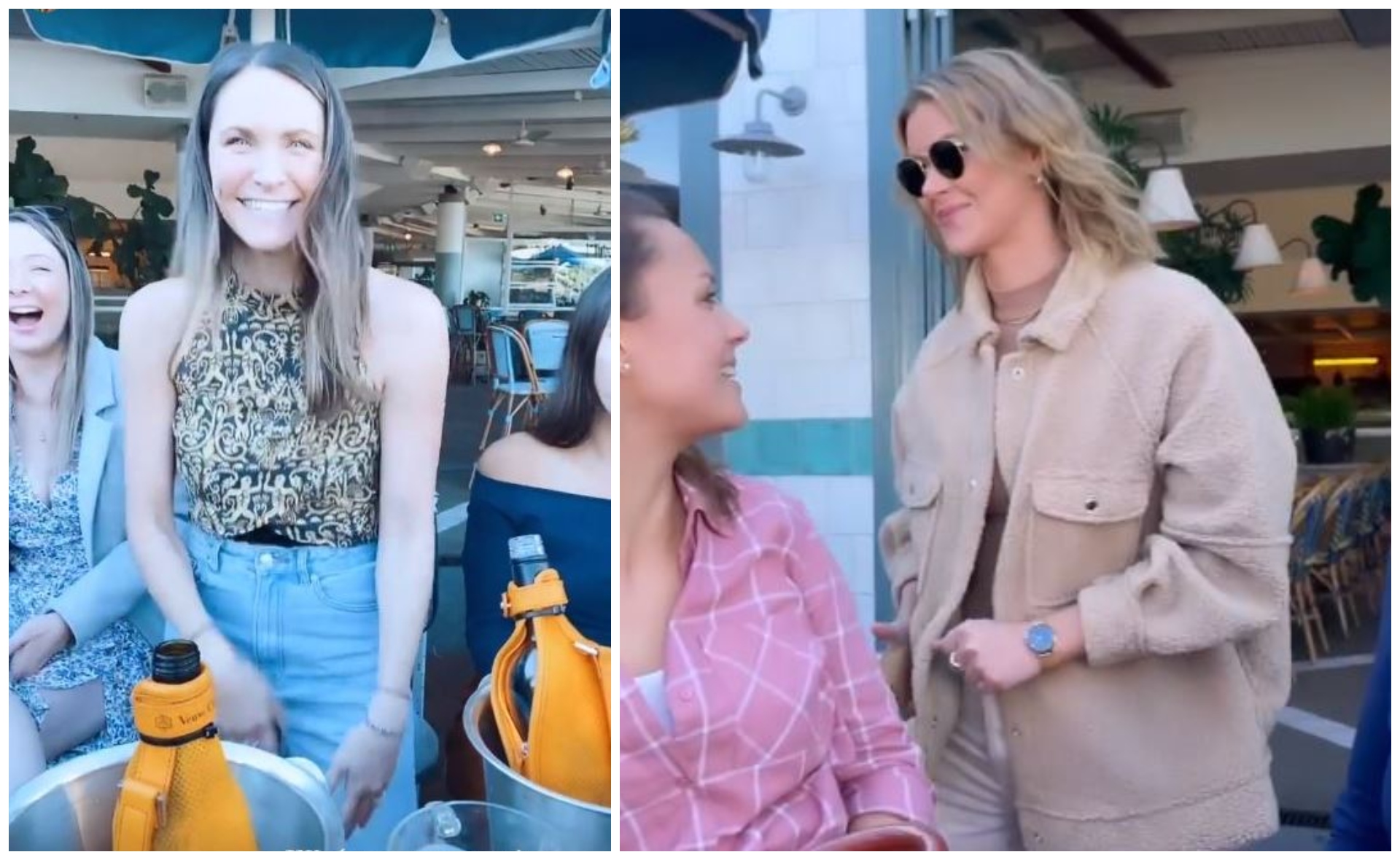Laura Byrne and Brittany Hockley just gate-crashed a fan meetup and the reaction is the purest thing you’ll see today