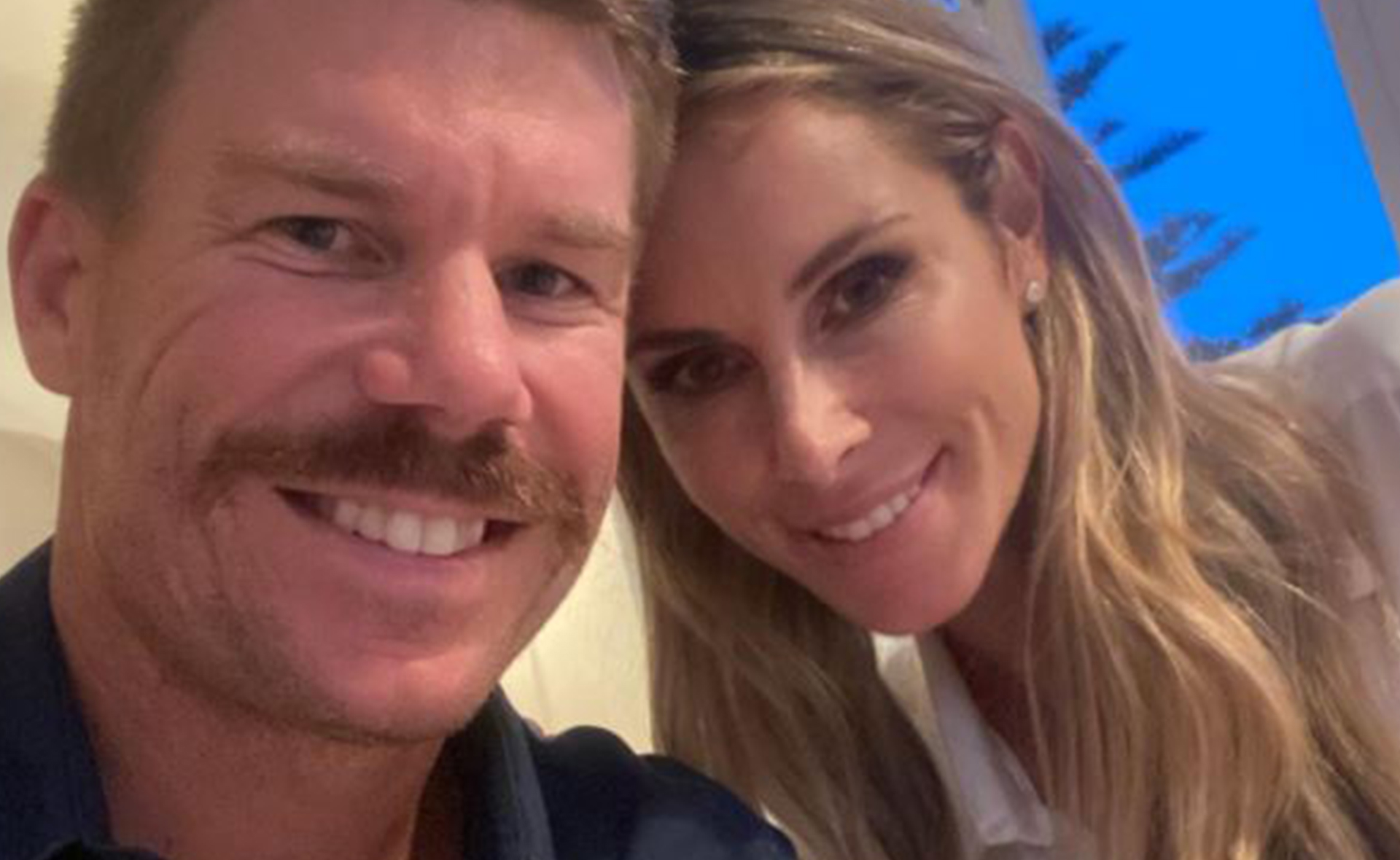 Cricketer David Warner shares an emotional update about his wife Candice Warner after being trapped in India