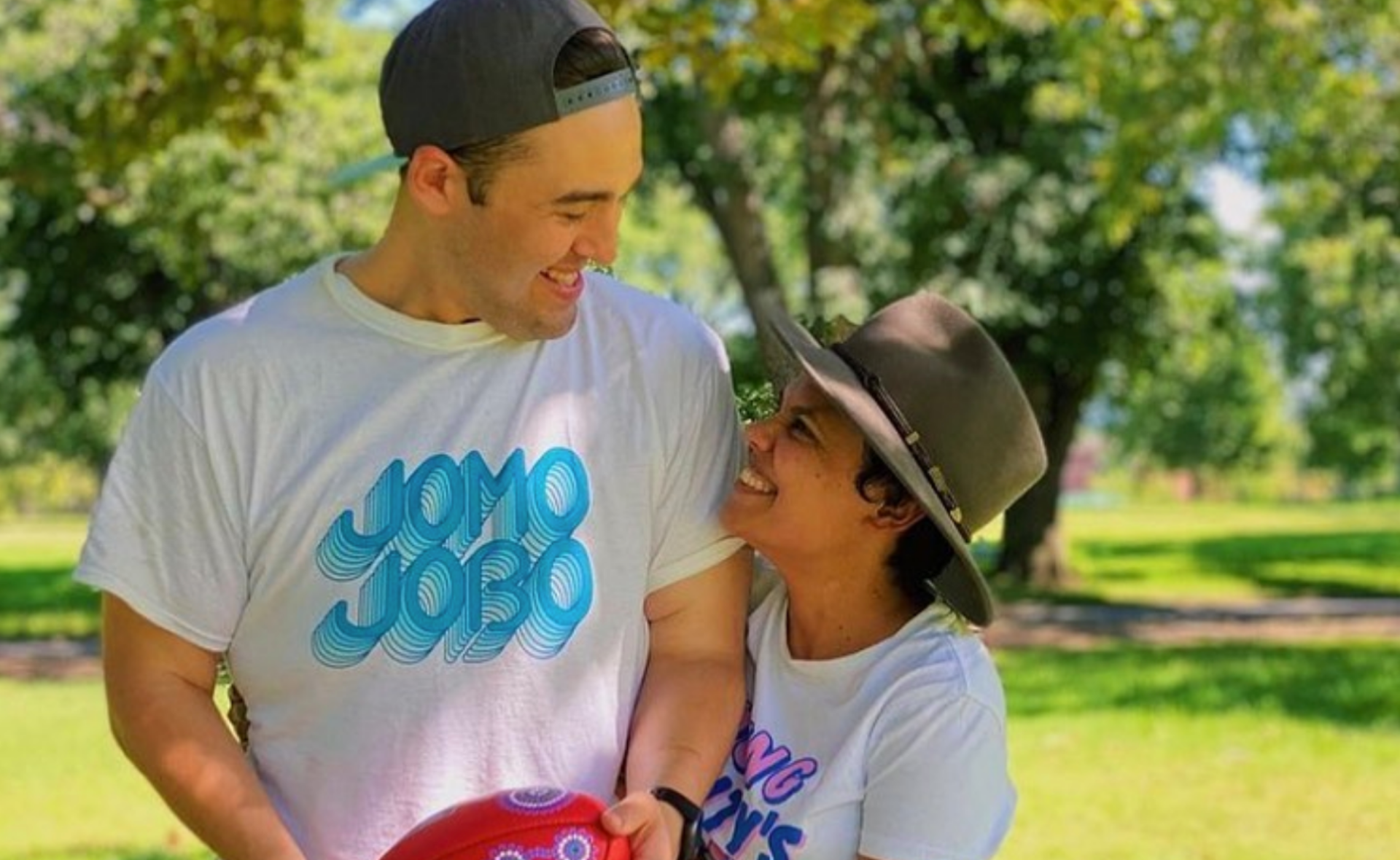 Miranda Tapsell just announced she’s pregnant with husband James Colley in the sweetest way