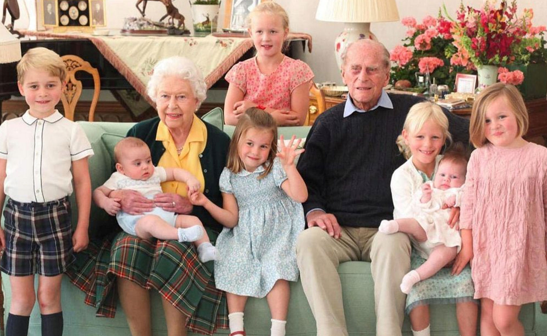 Queen Elizabeth great grandchildren