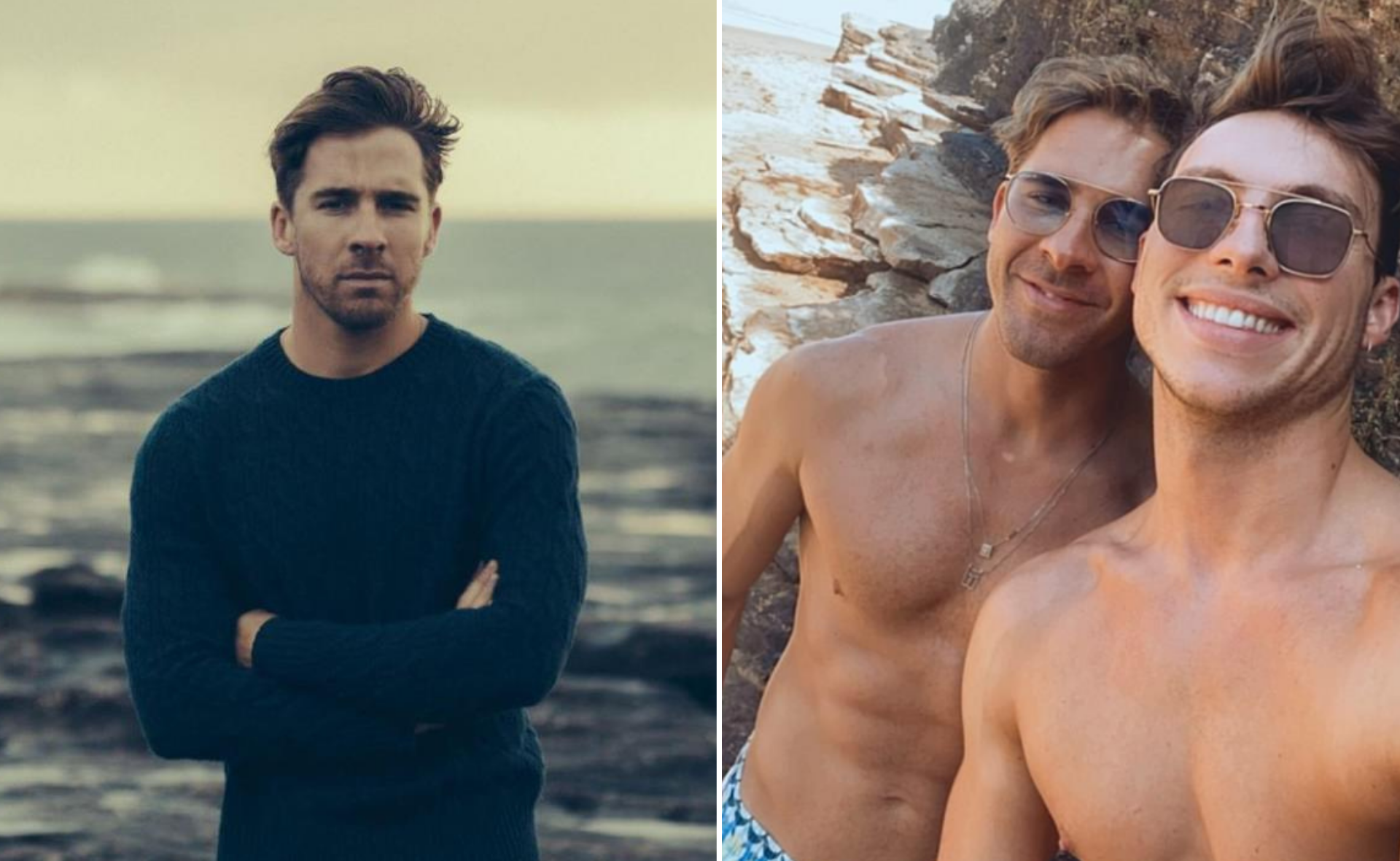 Hugh Sheridan reveals they are non-binary in a gorgeous shoot with fiancé Kurt Roberts