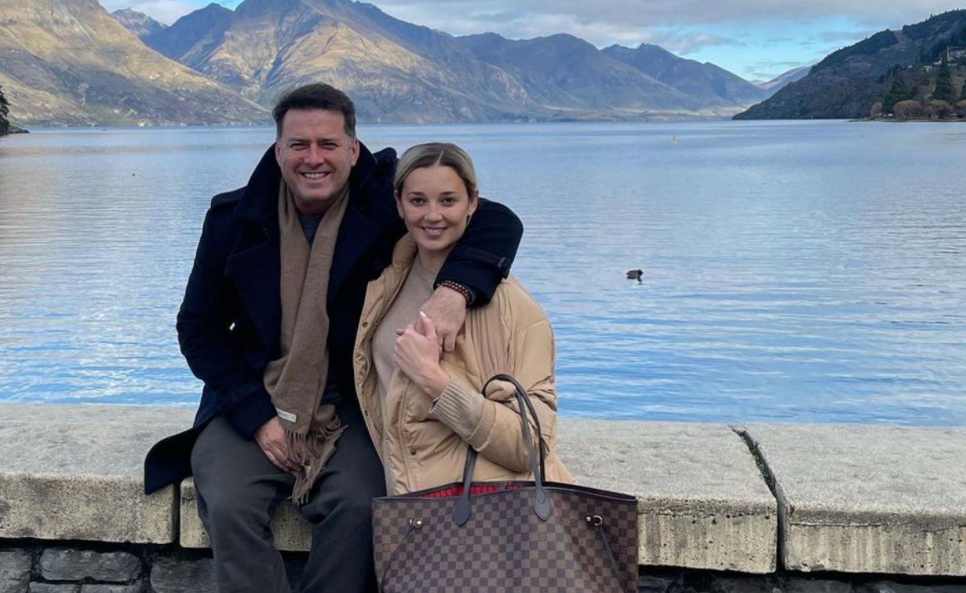 Jasmine and Karl Stefanovic shared a beautiful, quiet moment with their daughter just before Sydney’s lockdown began