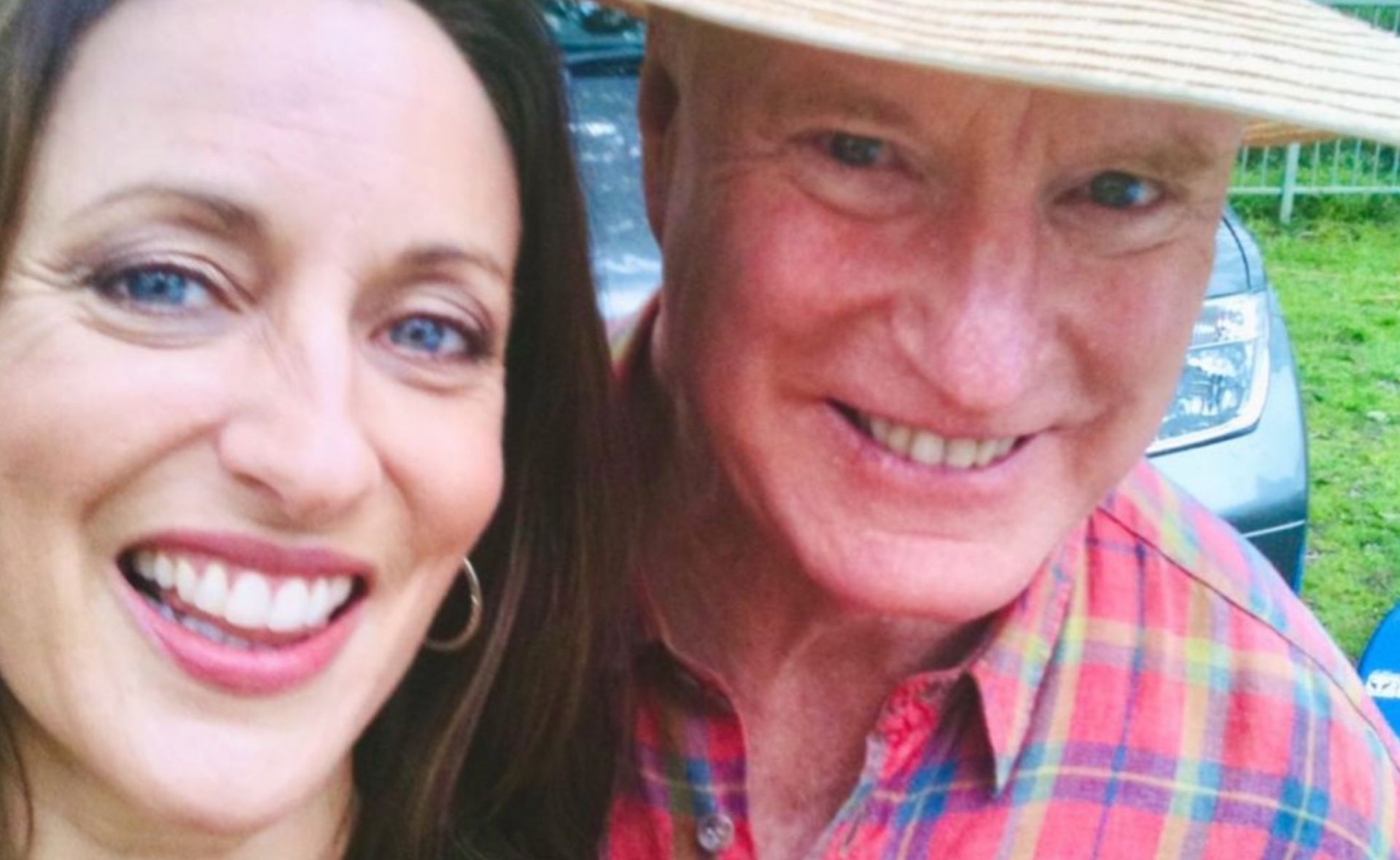 Home and Away’s Georgie Parker shares a gritty and dishevelled throwback with Ray Meagher