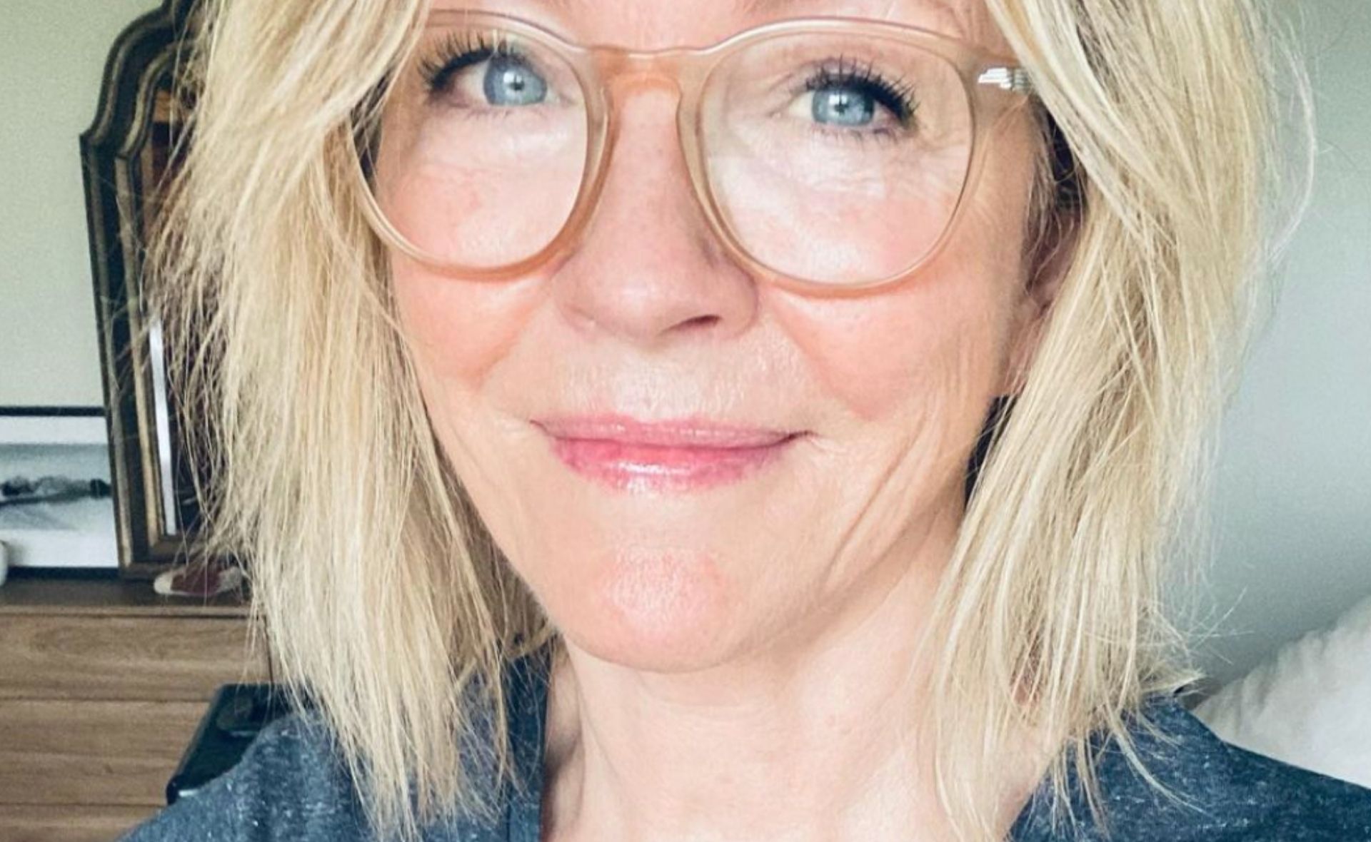 Rebecca Gibney teases a drastic hair makeover, but the talented star is keeping mum about which look she is actually donning