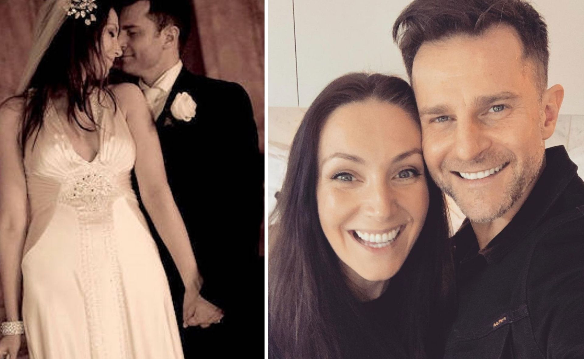 David Campbell and his wife Lisa celebrate their 15th wedding anniversary