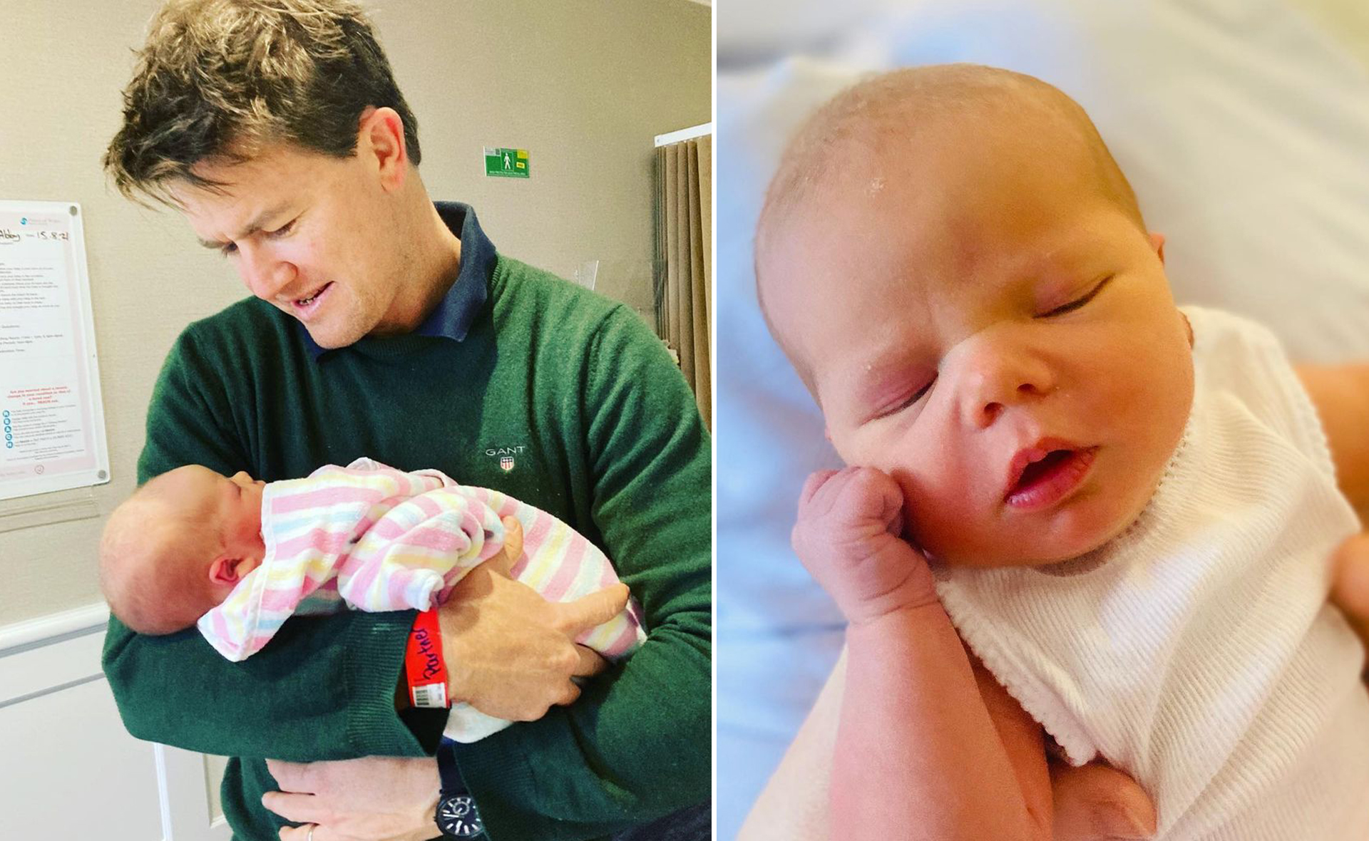 What a name! Alex Cullen reveals what he and wife Bonnie have named their third child, a sweet baby boy