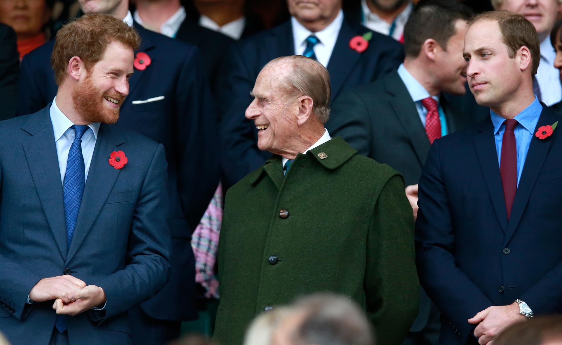 Prince Harry joins forces with the royals for an emotional tribute to the late Prince Philip