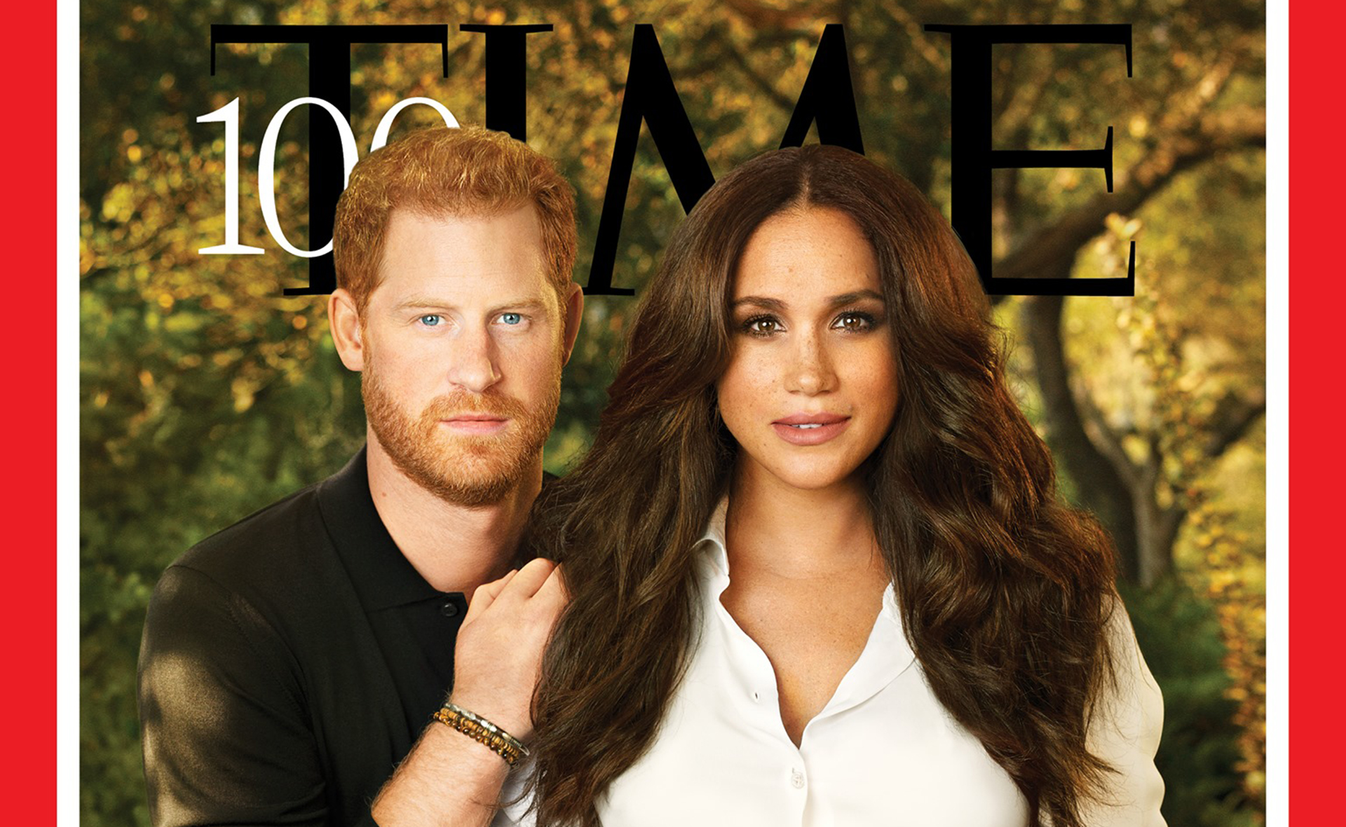 Prince Harry and Duchess Meghan front the cover of TIME Magazine’s most influental issue