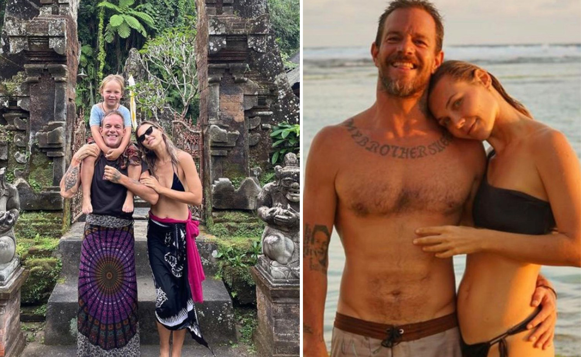 The side of Koby Abberton SAS Australia viewers don’t see: How the Bra Boy and his model fiancée make their Bali romance work