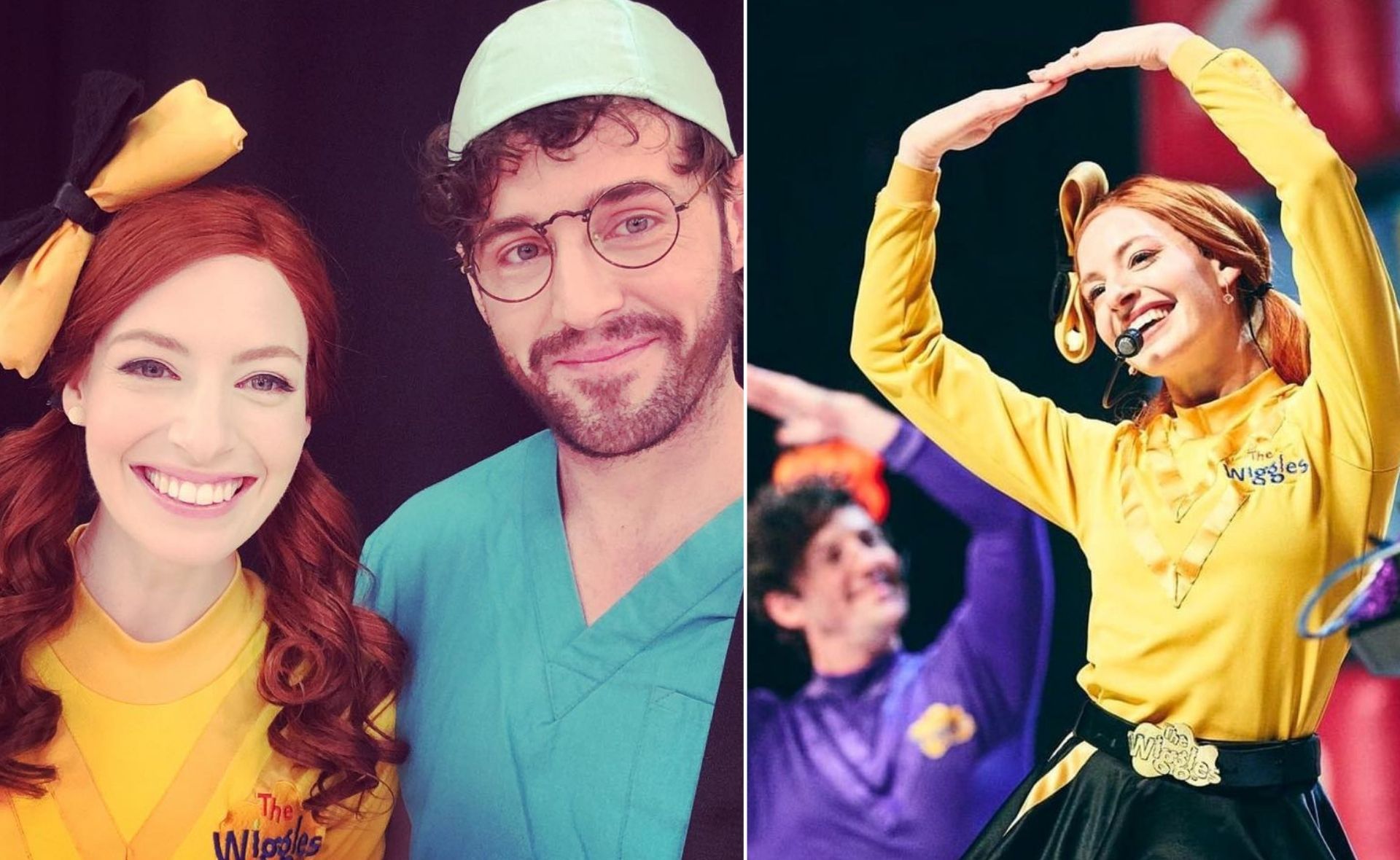 Purple Wiggle Lachy Gillespie shares a sweet tribute dedicated to his former wife and co-star Yellow Wiggle Emma Watkins