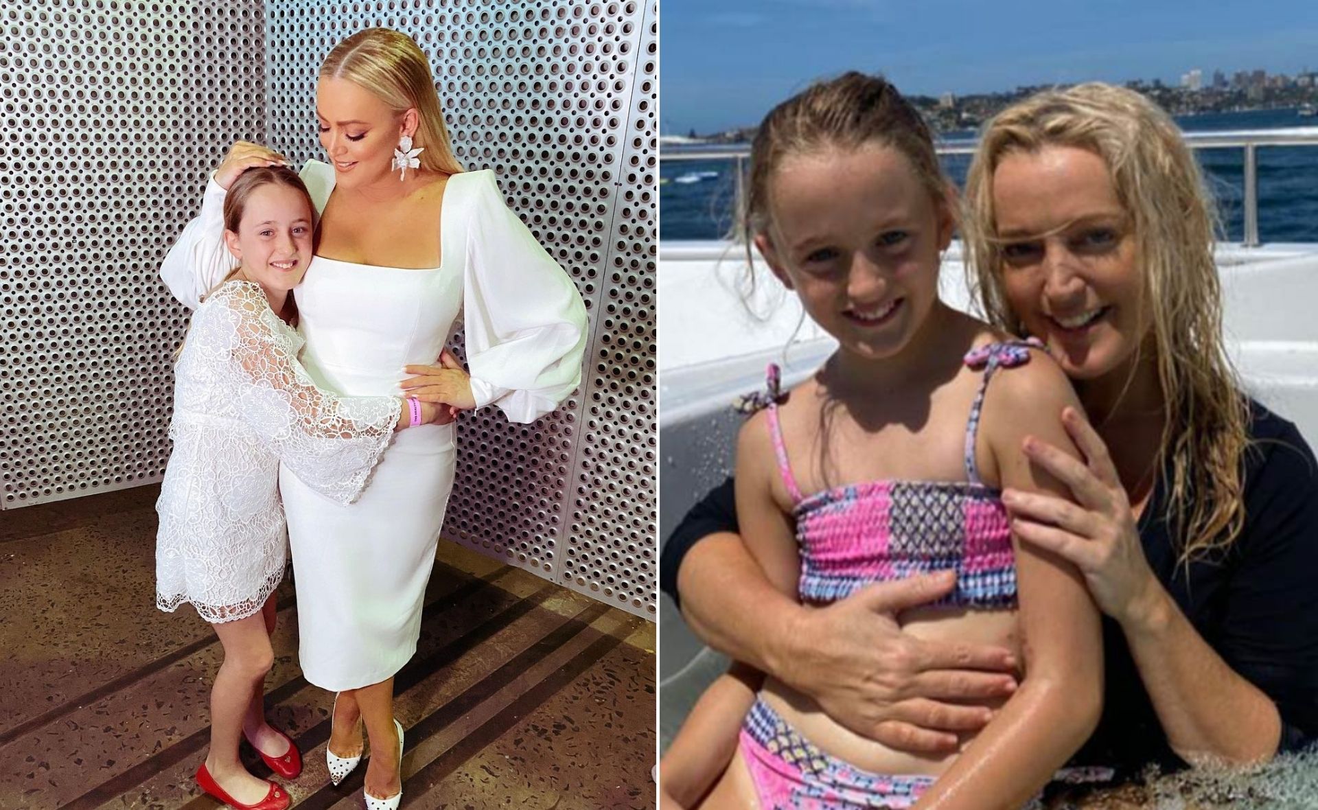 Blonde beauties: Jackie O’s daughter Kitty is her ultimate mini-me in these sweet snaps
