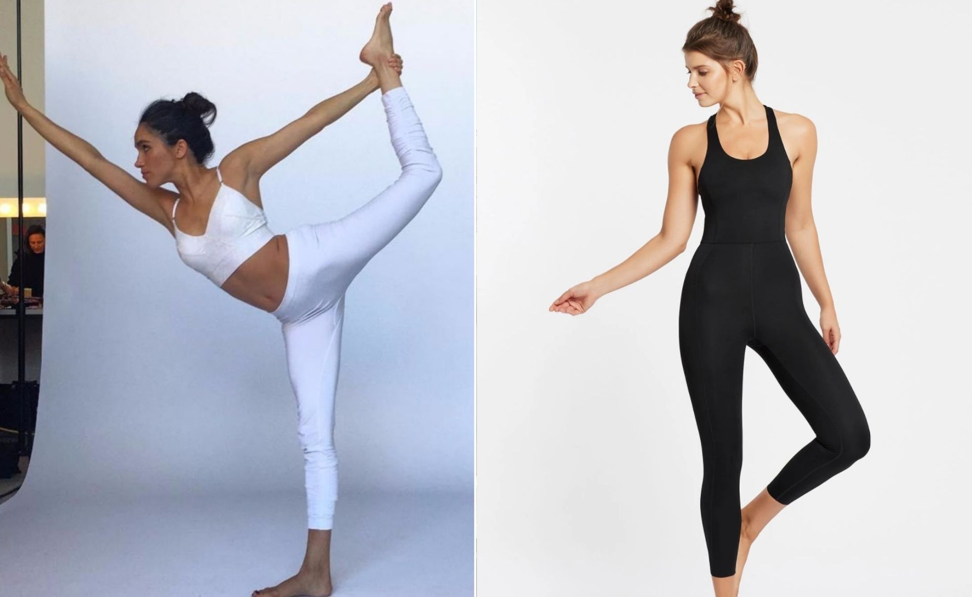 Downward dog like Duchess Meghan! We’ve found the best yoga workout outfits and accessories