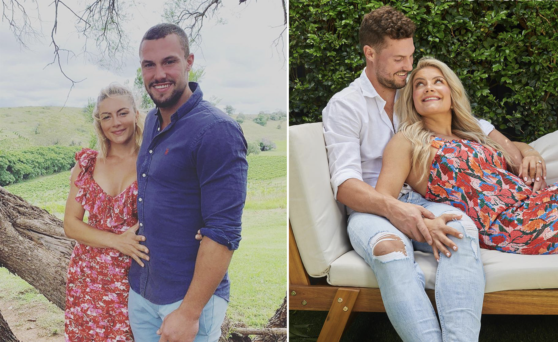 From breaking hearts on Love Island to a Block baby: Luke Packham has found true love with his fiancée Olivia