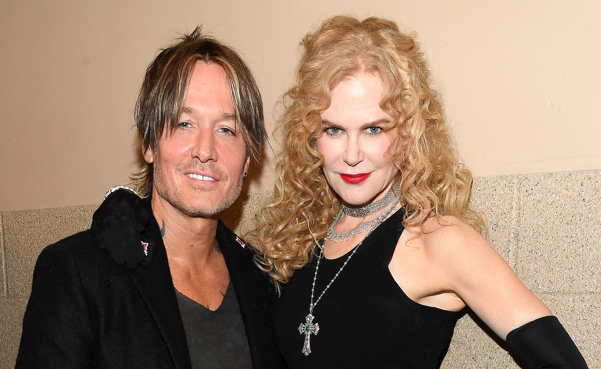 She’s a Material Girl! Nicole Kidman channels Madonna in an eye-catching rock’n’roll outfit