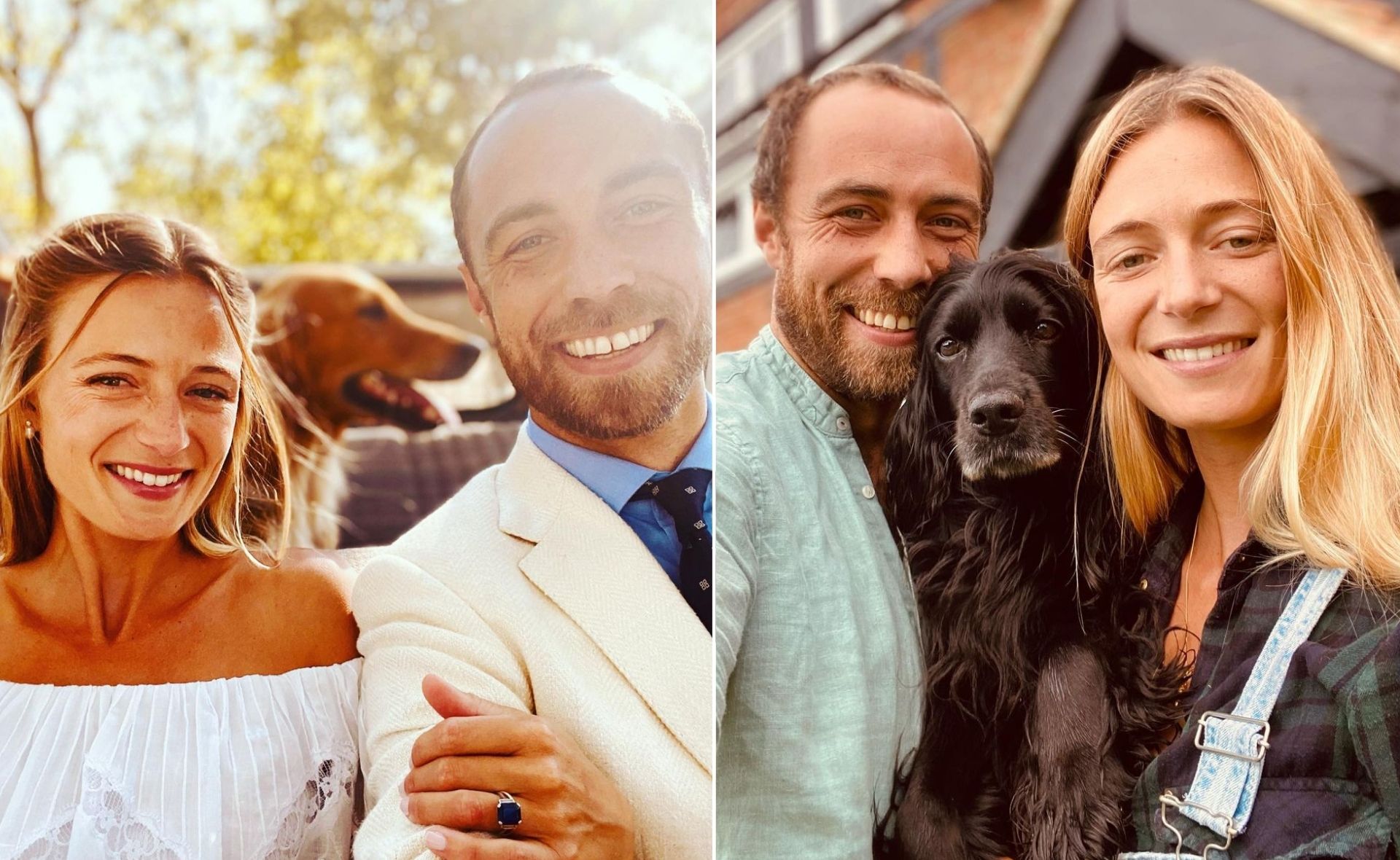 James Middleton returns to social media after a two month break and reflects on his first few months of marriage