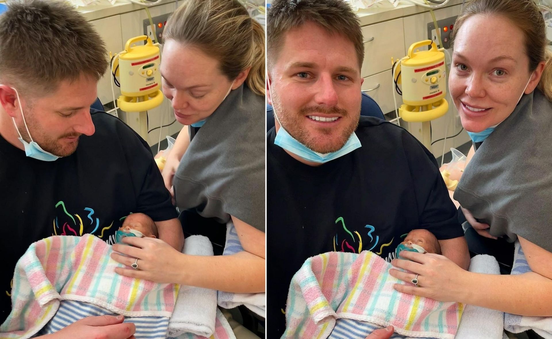 MAFS’ Bryce Ruthven and Melissa Rawson reveal their premature twins have been tested for COVID and are now in isolation