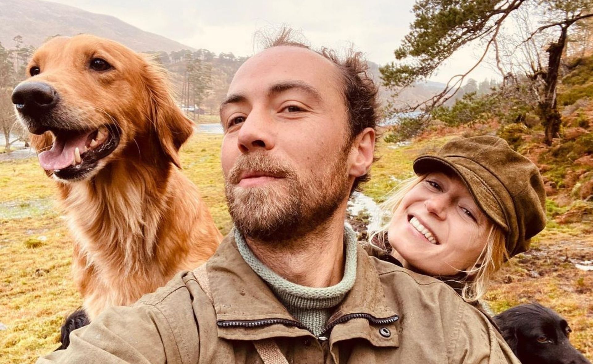 A ”grateful and humbled” James Middleton has received a very special award on behalf of his most beloved companions