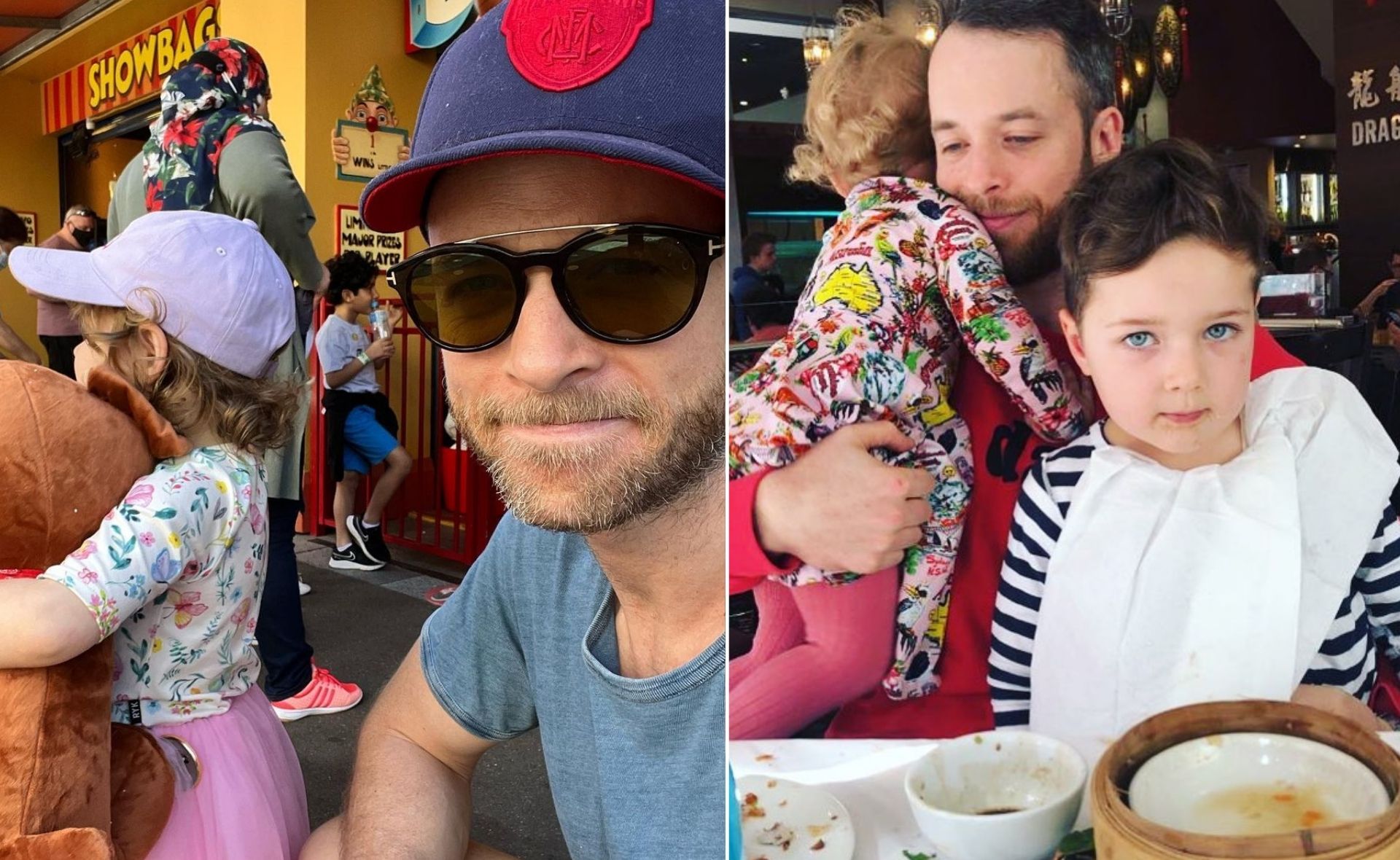 Inside Hamish Blake’s chaotic but endearing parenting style, which includes manufacturing grappling hooks, stick forts, and adventures