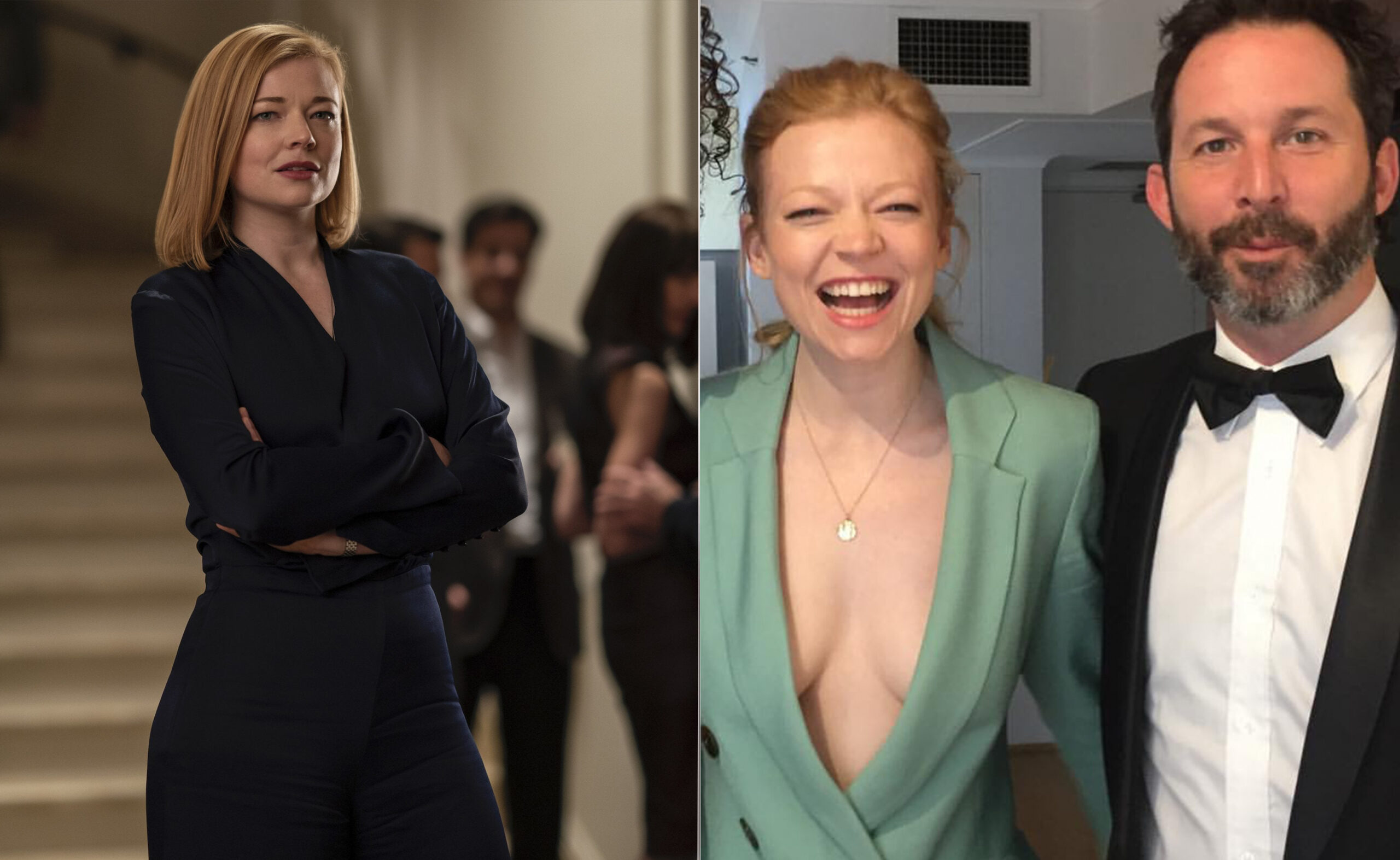 The unconventional but sweet way Succession star Sarah Snook and her comedian husband found love and got engaged: “It was the only option”