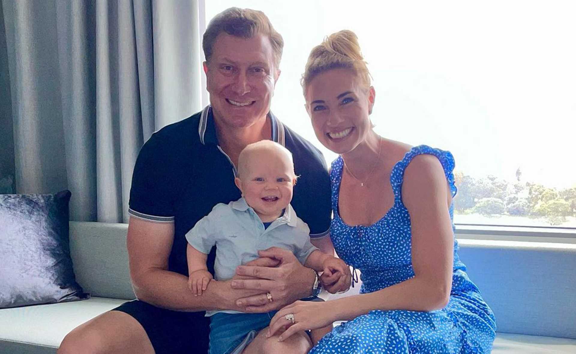 “Joy, laughter and sleepless nights”: Red Wiggle Simon Pryce’s adorable tribute as his son Asher turns one