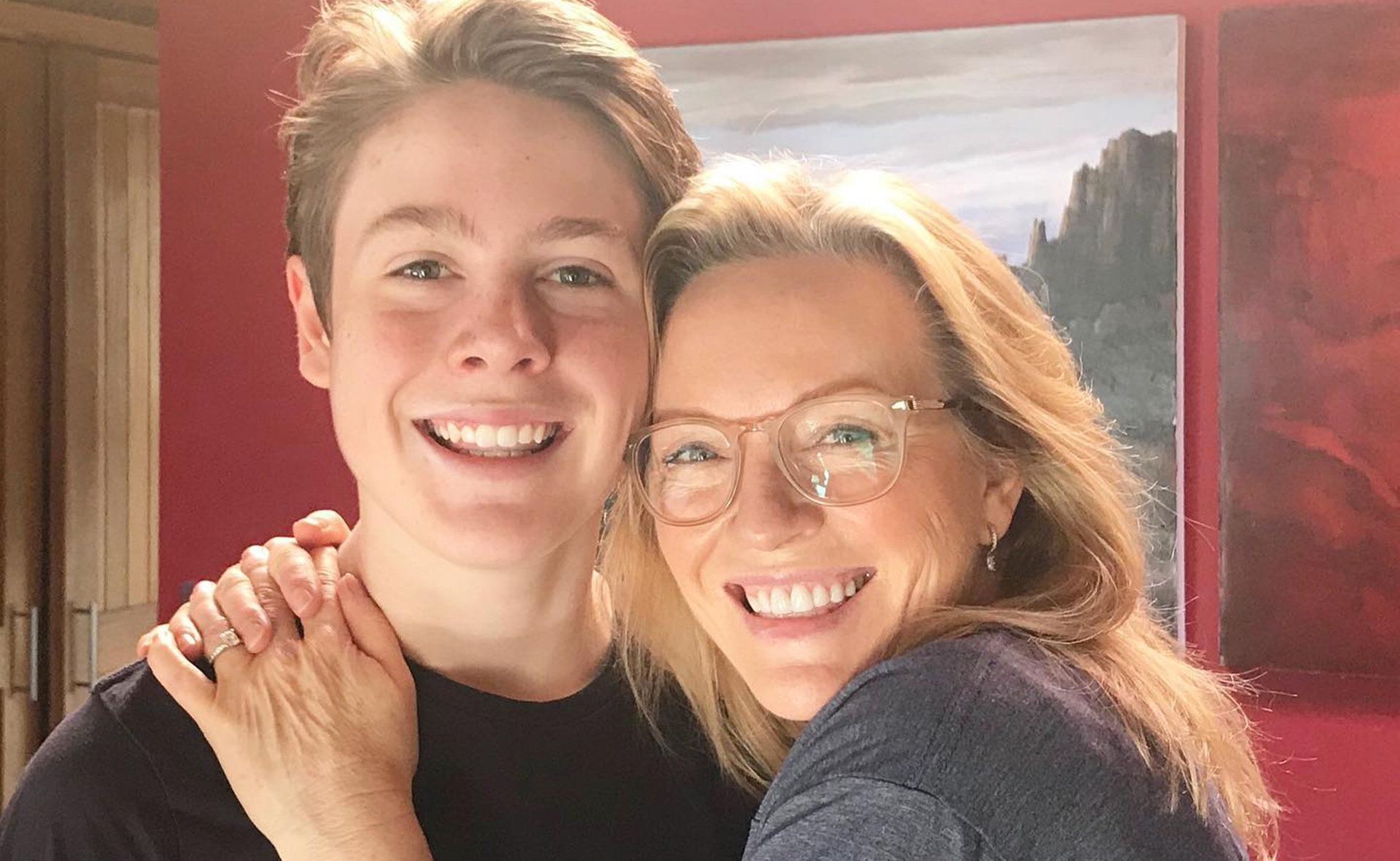 Rebecca Gibney’s bittersweet mum confession as son Zac leaves for university
