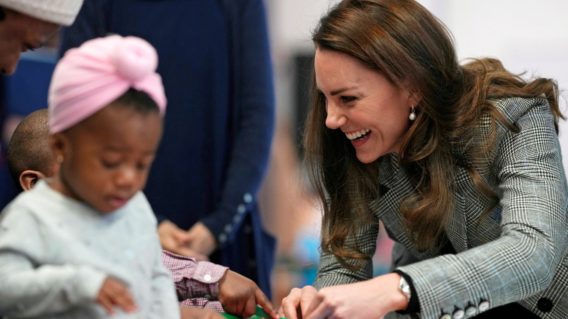 Catherine, Duchess of Cambridge shows her maternal side in touching new video