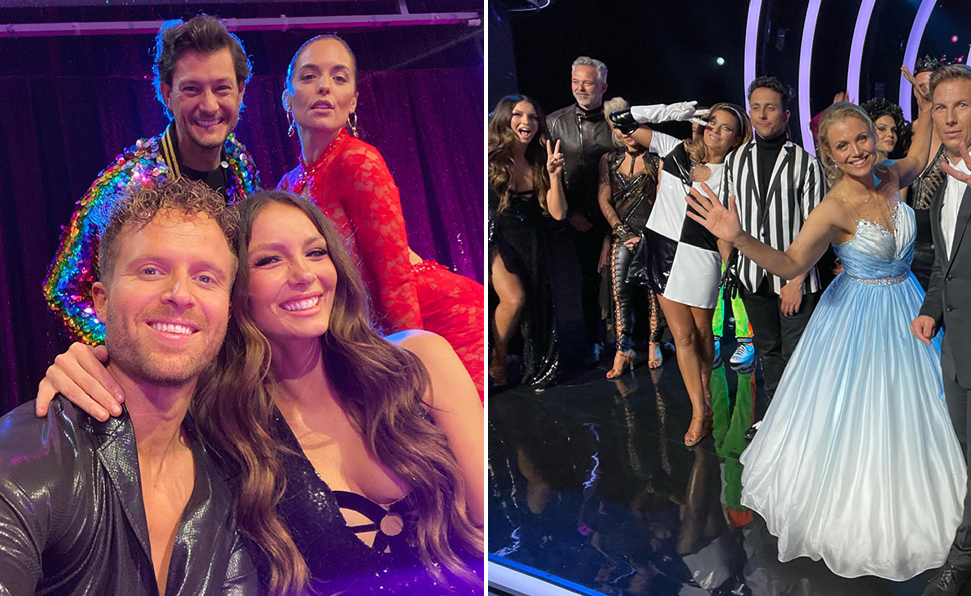 These behind the scenes photos from Dancing With The Stars: All Stars prove there’s nothing but love on set