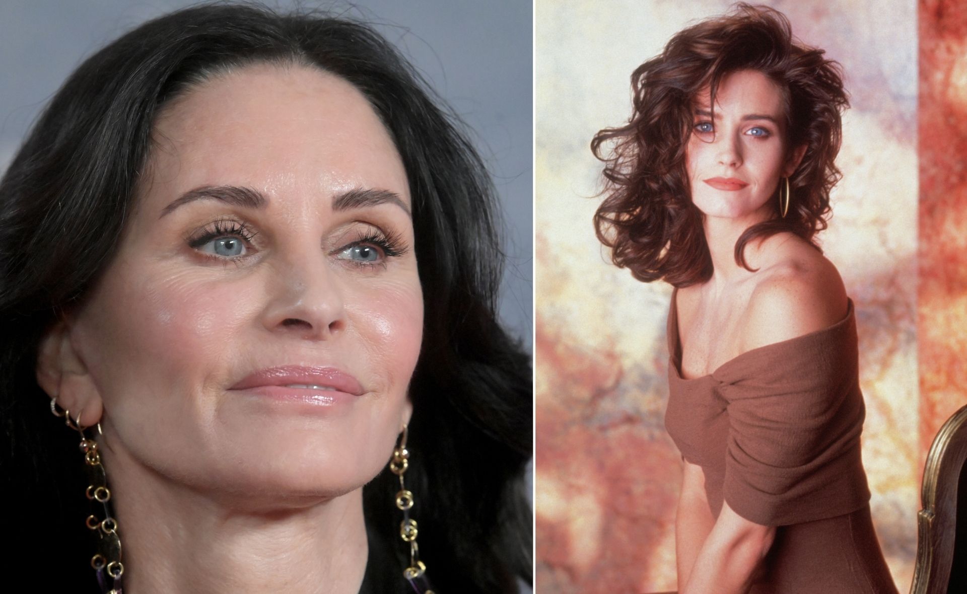 Courtney Cox isn’t afraid to admit that she went too far with plastic surgery