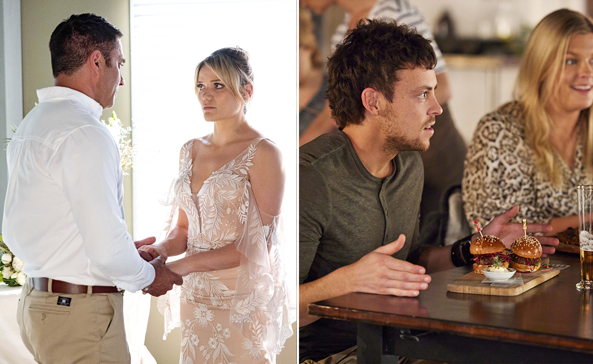 Home and Away: Ari collapses in the middle of his wedding to Mia and Karen continues to stir up drama in Dean’s life