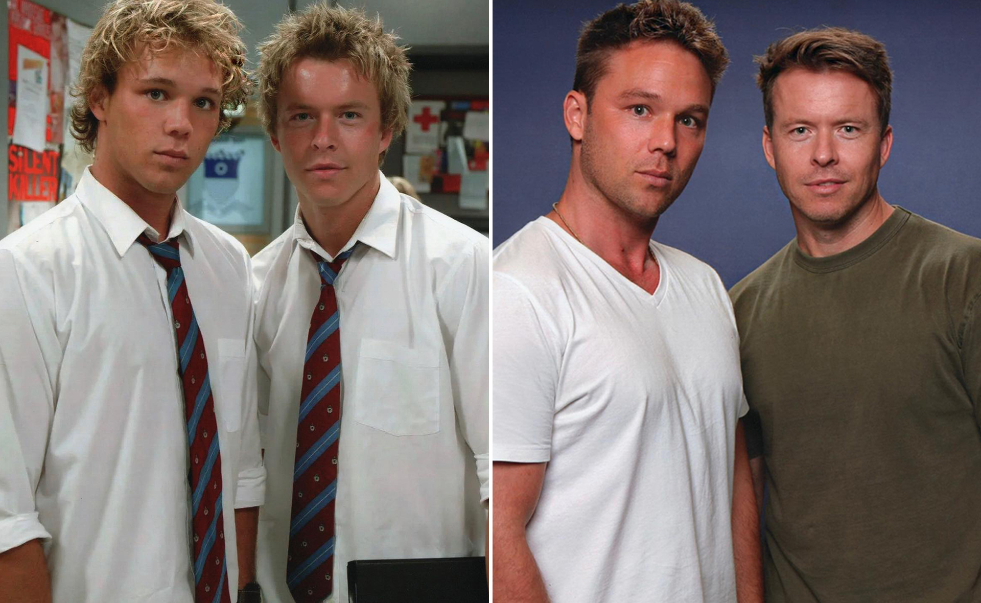 Lincoln Lewis and Todd Lasance celebrate 15 years since joining Home and Away – and their “bromance” gives us serious nostalgia
