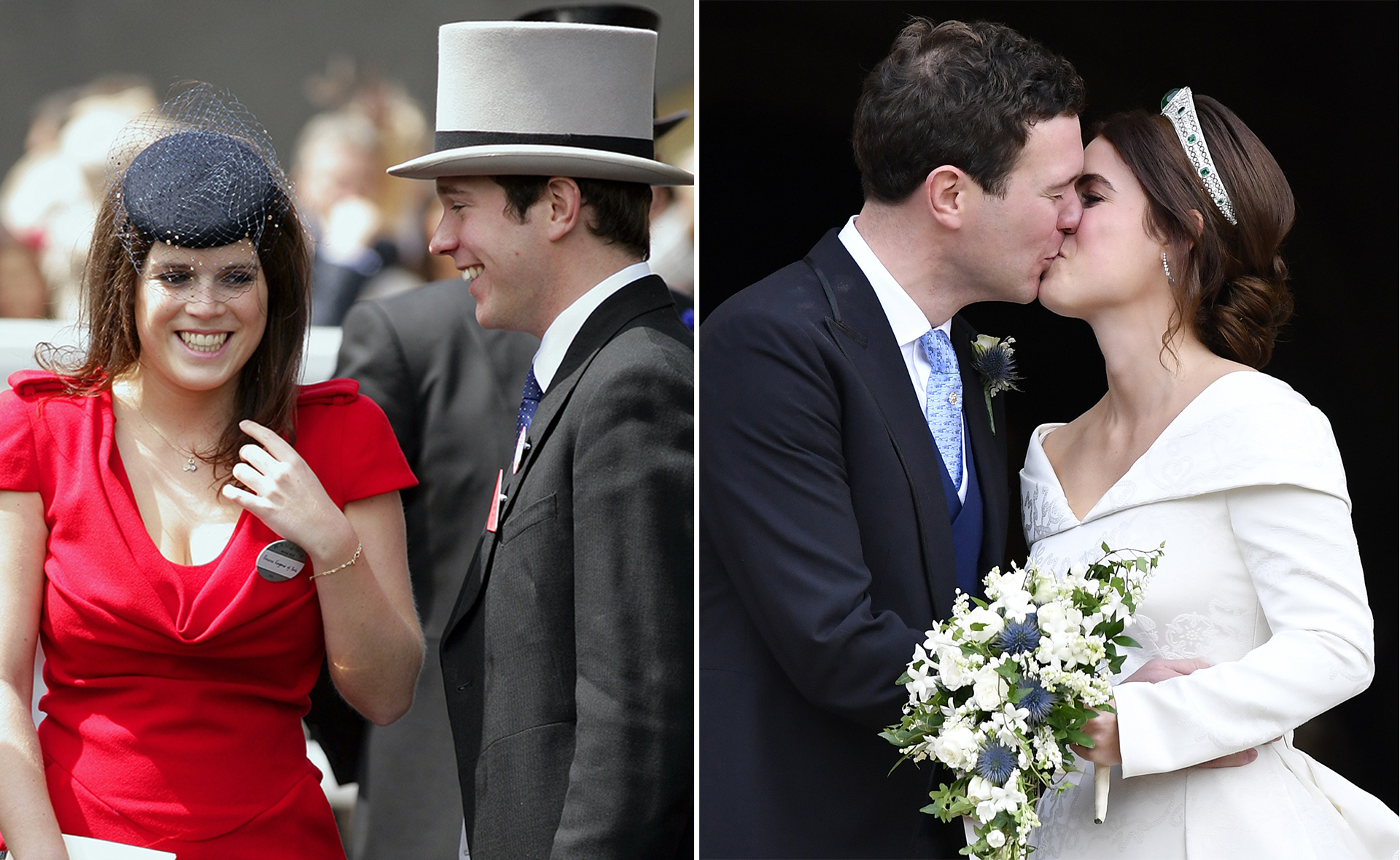 How a chance meeting in the snow turned into royal romance for Princess Eugenie and husband Jack Brooksbank