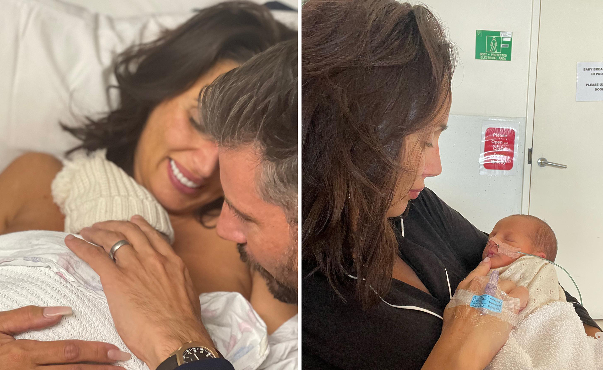 The Bachelor’s Sam and Snezana Wood welcome their fourth child a month early: “Snez became really sick”