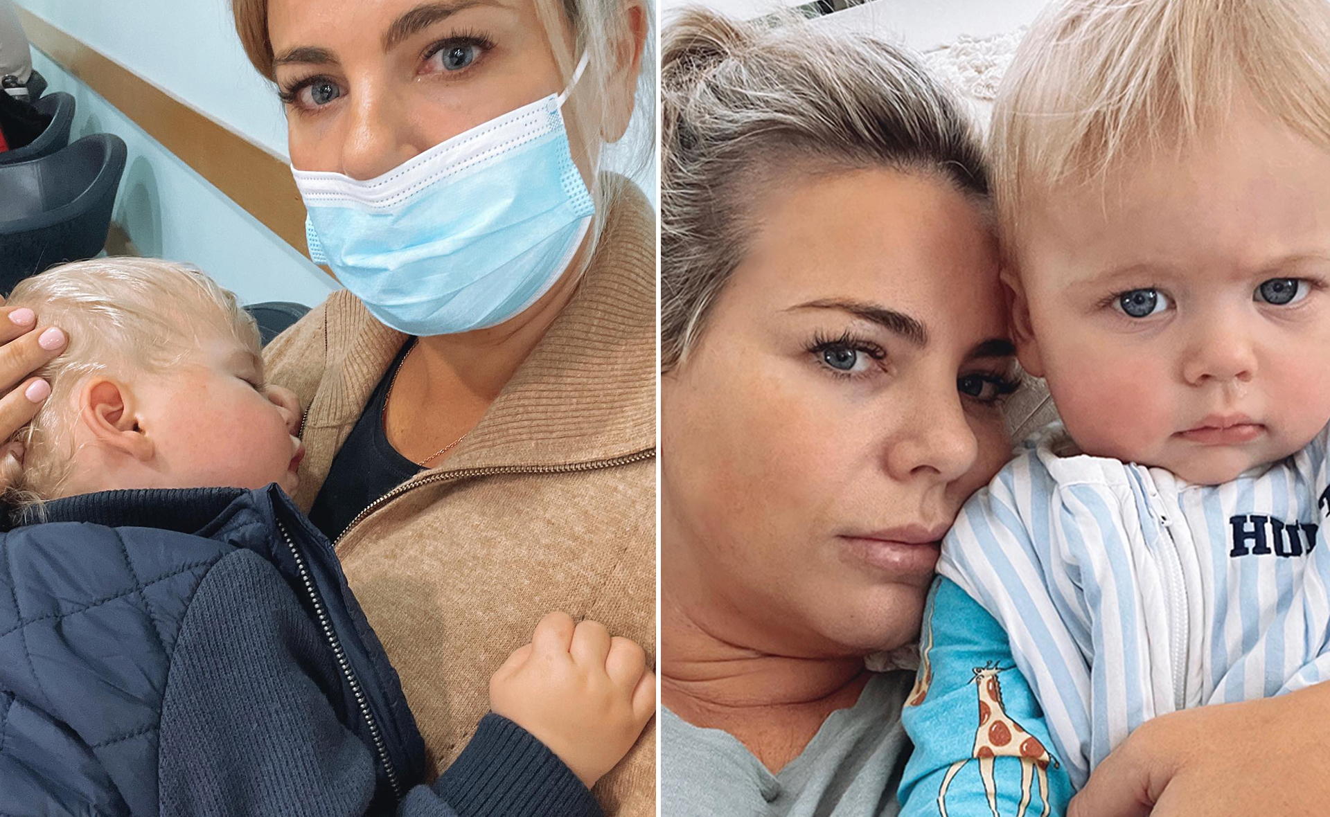 Fiona Falkiner details her “most terrifying moment” as a mother after her son was rushed to hospital