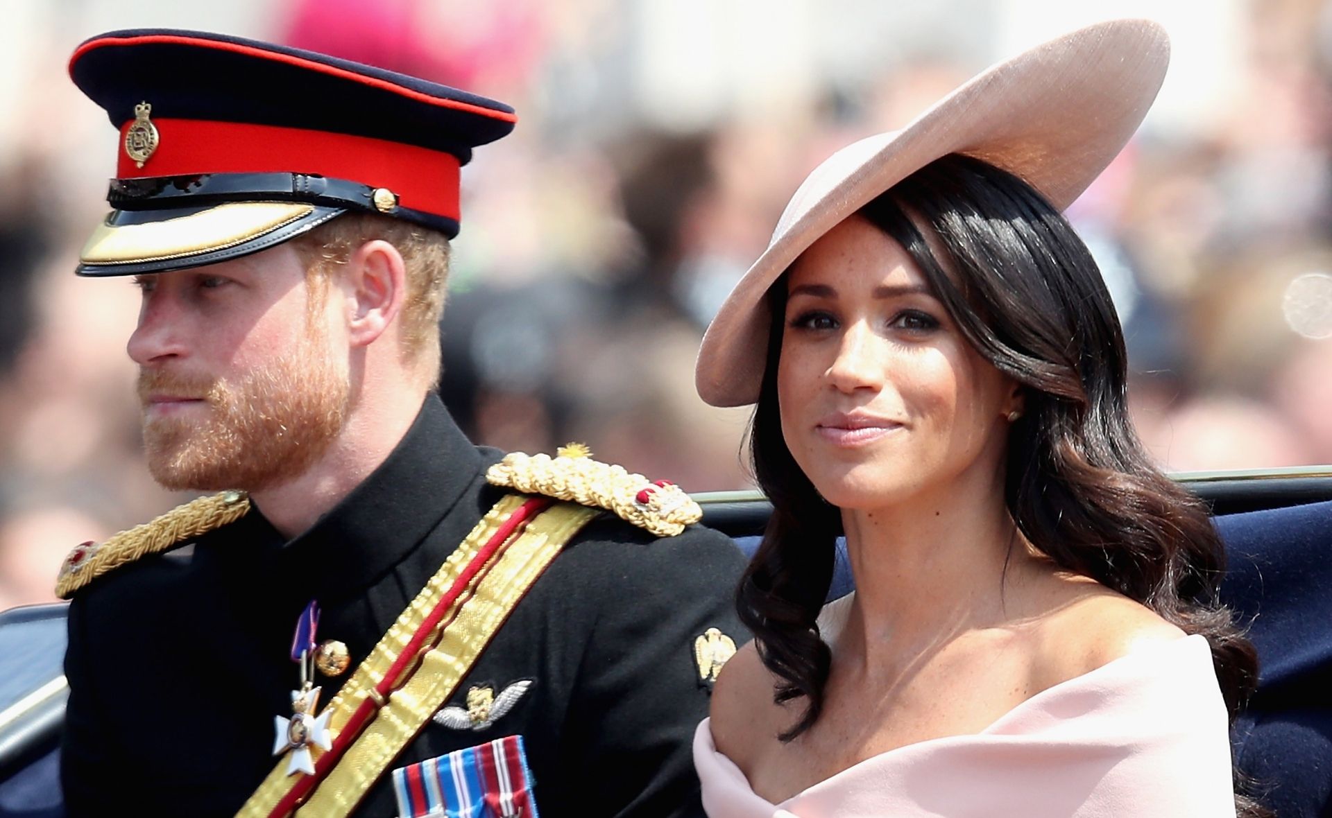 The real reason why Prince Harry and Meghan Markle didn’t stand on the Buckingham Palace balcony with the royals