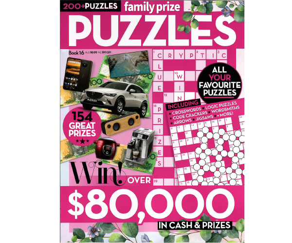 Family Circle Puzzle Book Issue 16