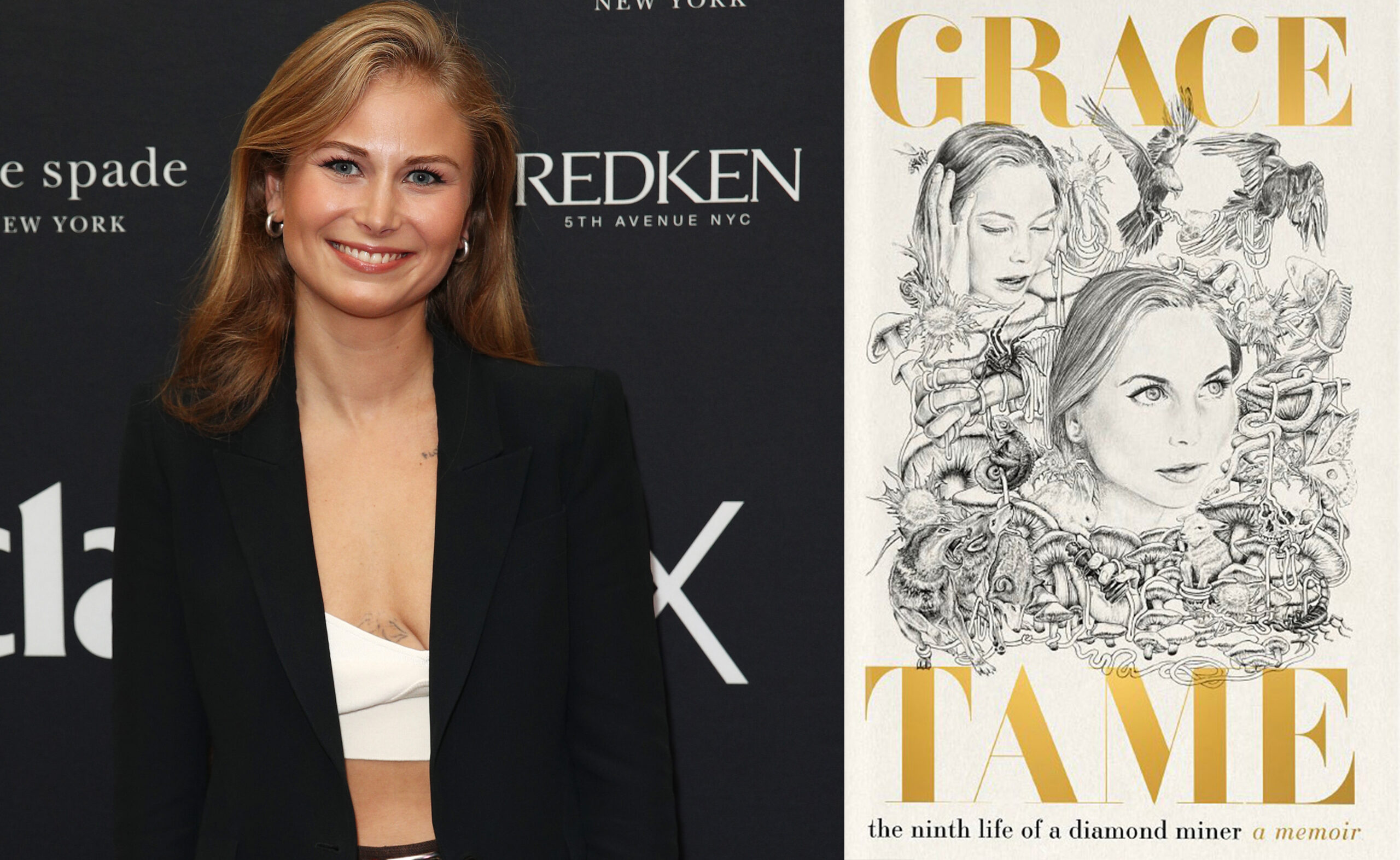 Grace Tame shows off her unexpected talent while announcing she’s written a book
