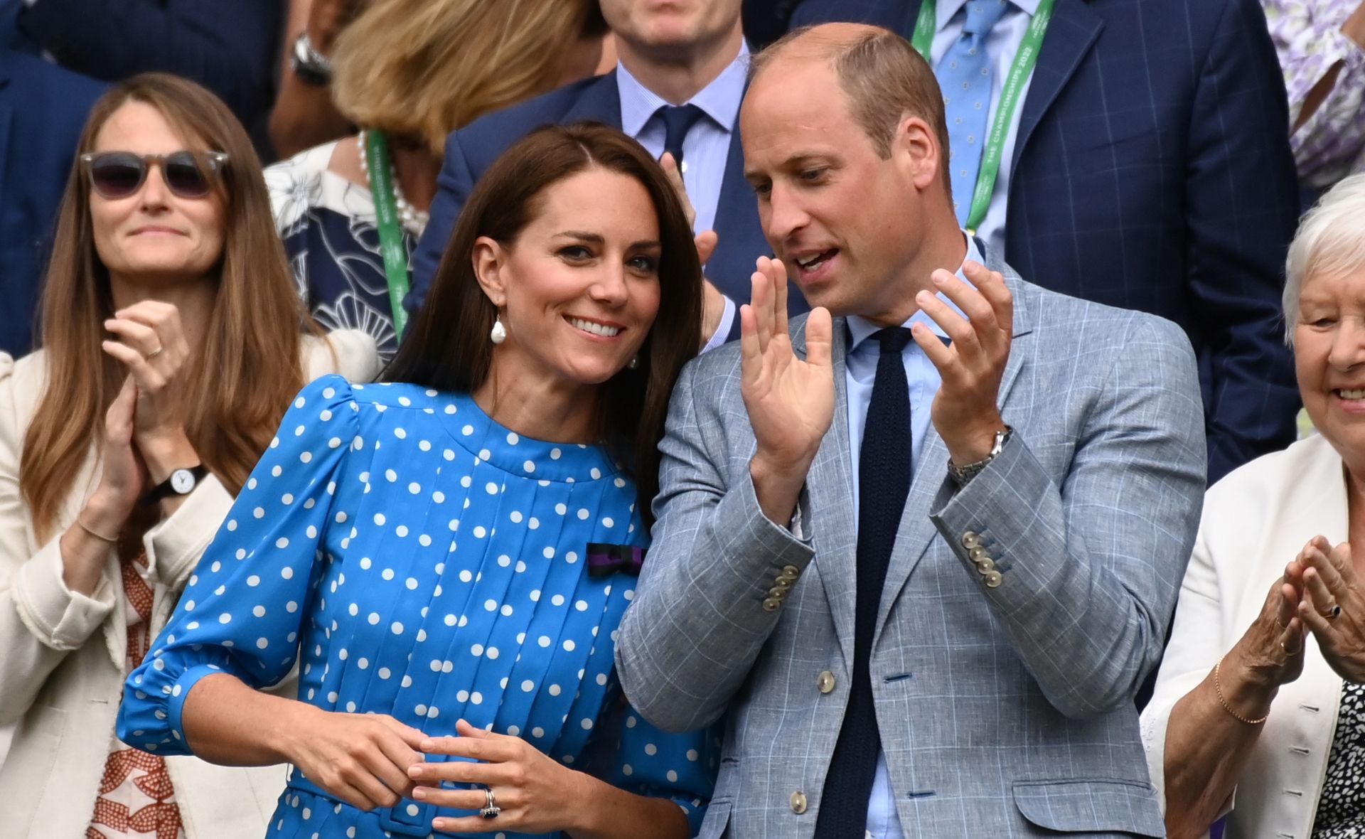 Catherine, Duchess of Cambridge stuns in a recycled dress as she makes her 2022 Wimbledon debut