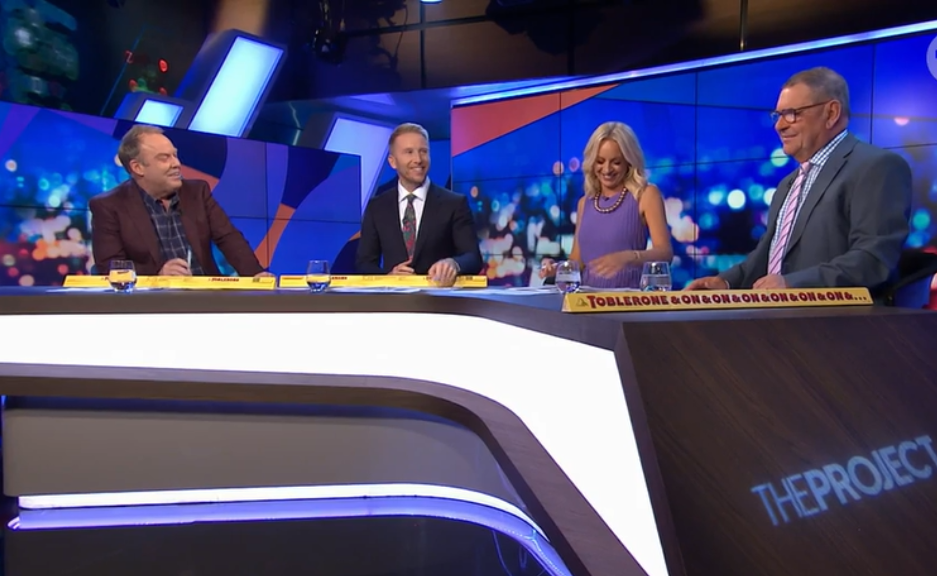 Carrie Bickmore makes her return to The Project, but her team weren’t afraid to poke a little fun at her
