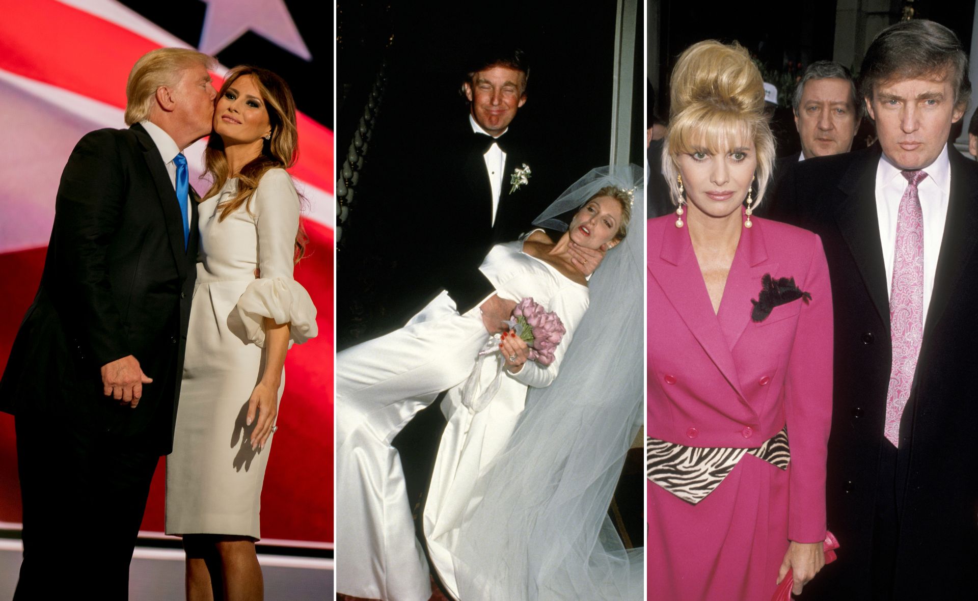 A messy affair and tight prenups: A history of Donald Trump’s three marriages