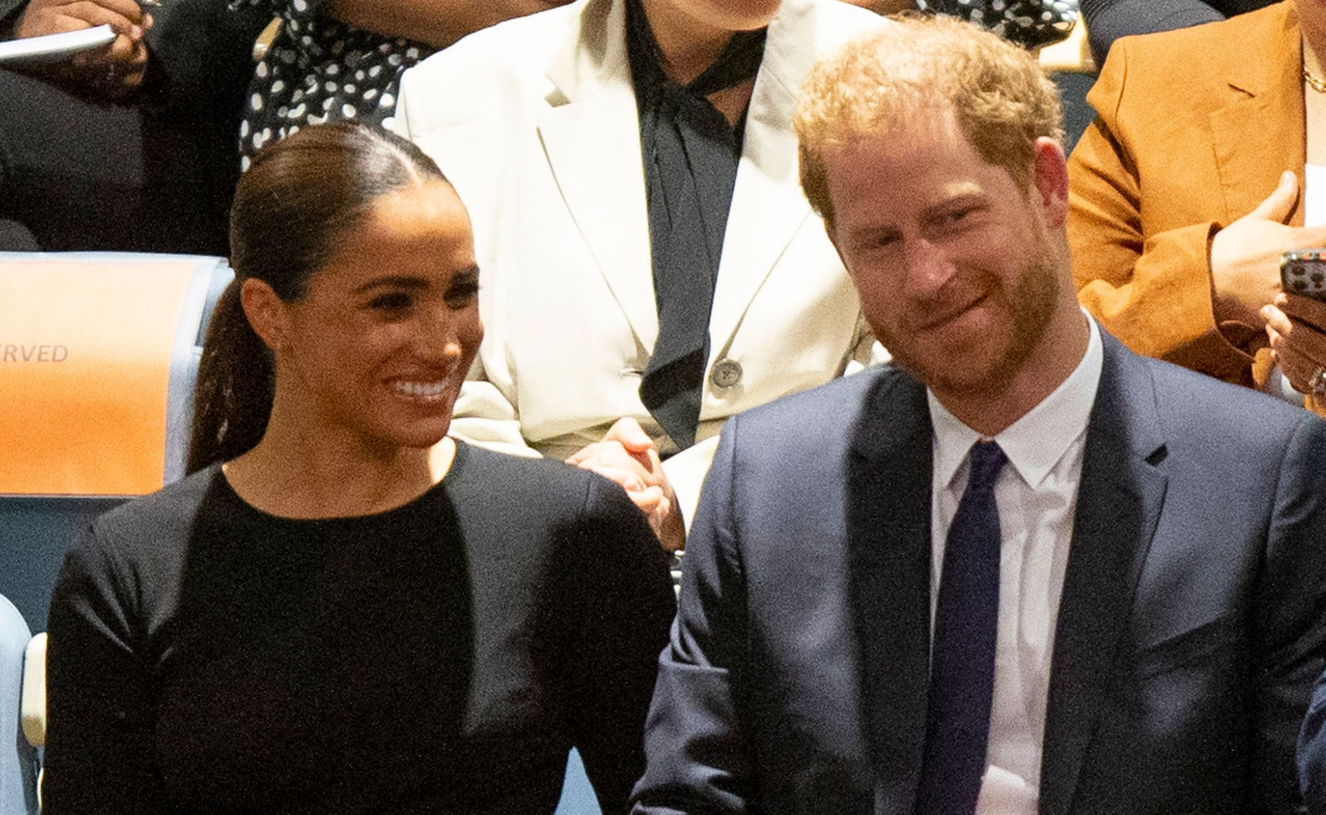 Prince Harry and Meghan, Duchess of Sussex honour Princess Diana as they attend the UN General Assembly for Nelson Mandela International Day
