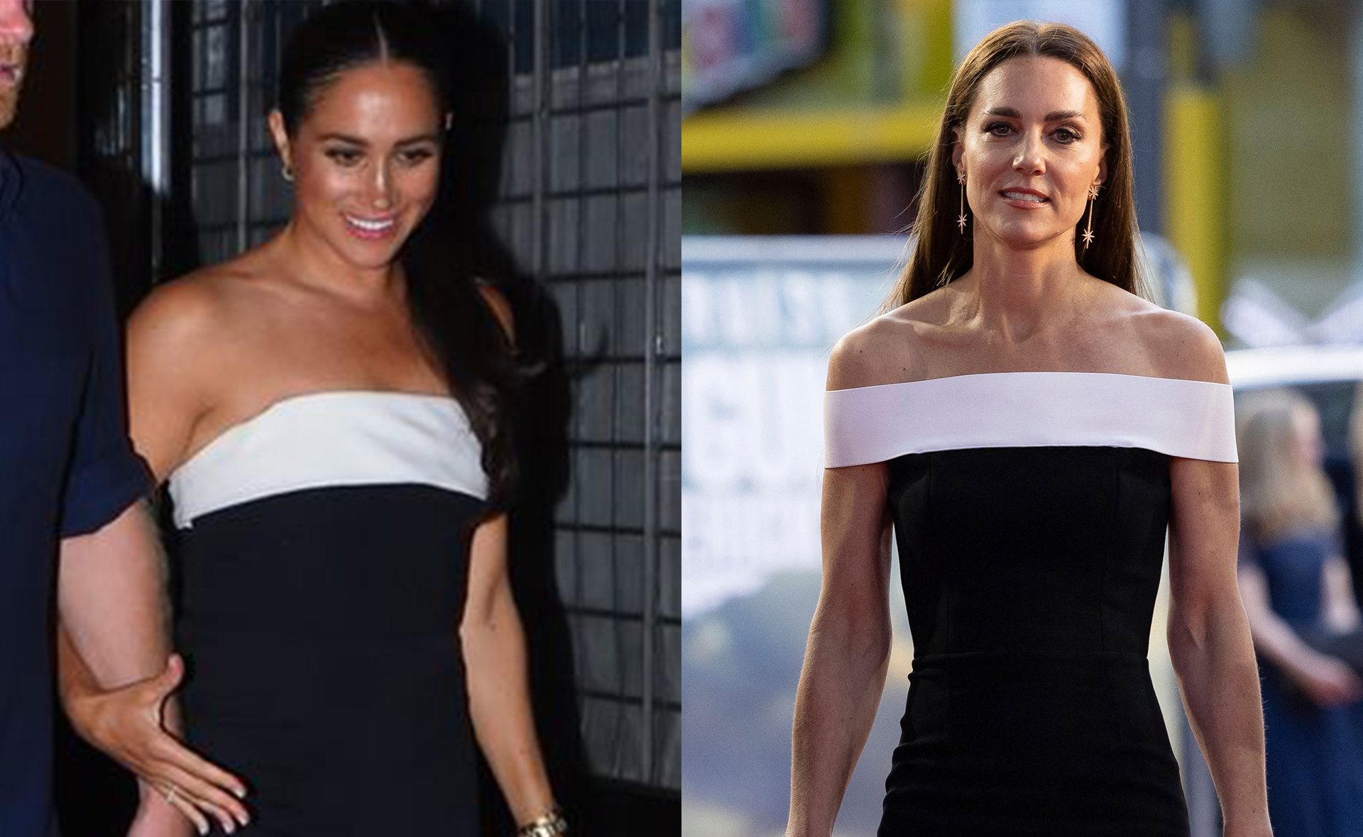 Meghan’s date night jumpsuit sparks comparisons to an iconic dress worn by her royal relative Catherine