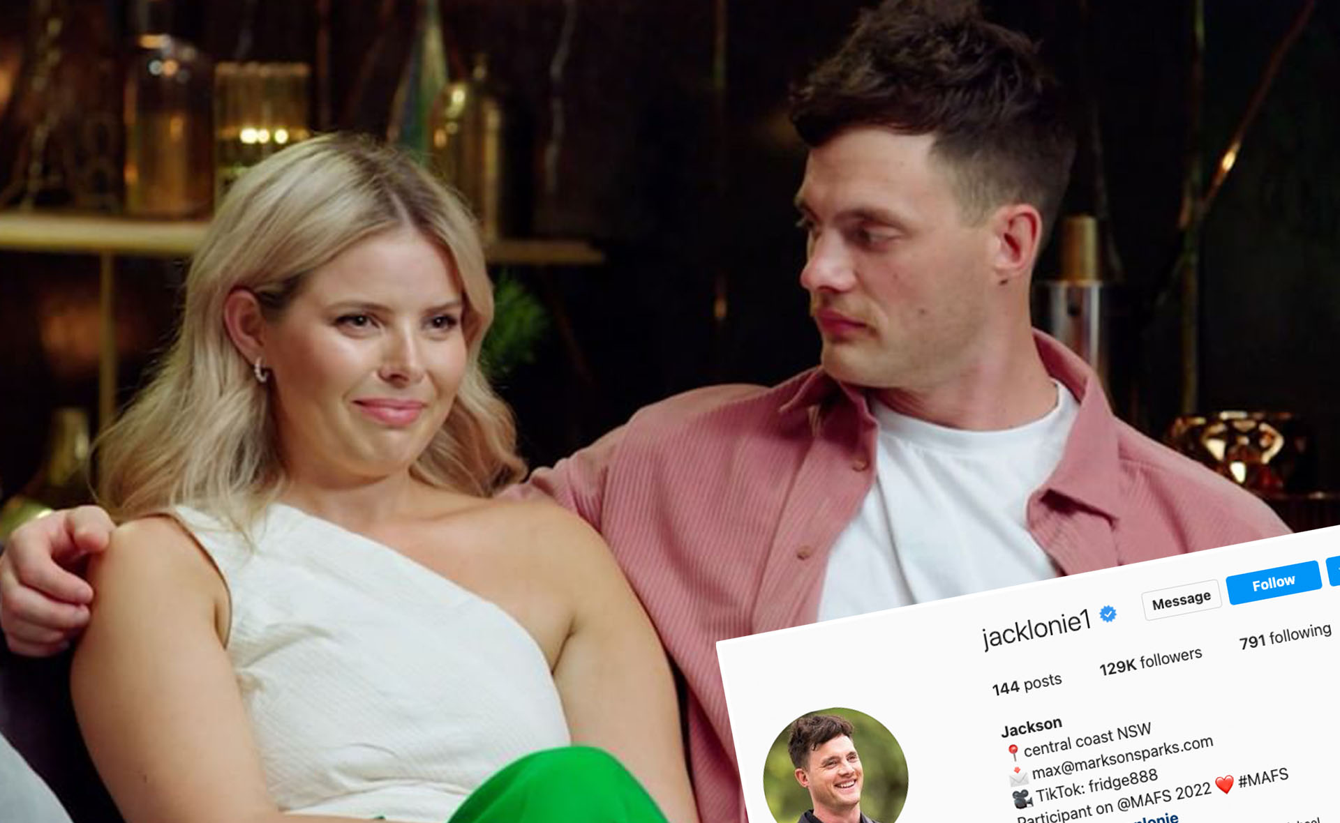 MAFS fans claim this Instagram detail “proves” who was behind Olivia Frazer and Jackson Lonie’s dramatic split