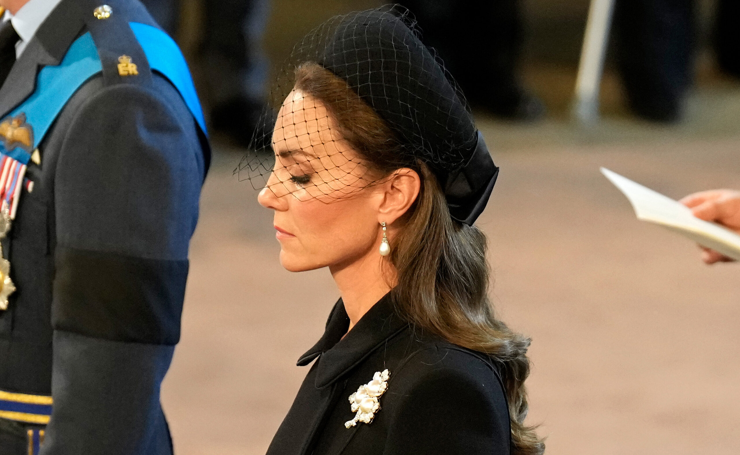 Kate Middleton’s subtle nod to Princess Diana and the Queen during the procession of the late monarch’s coffin