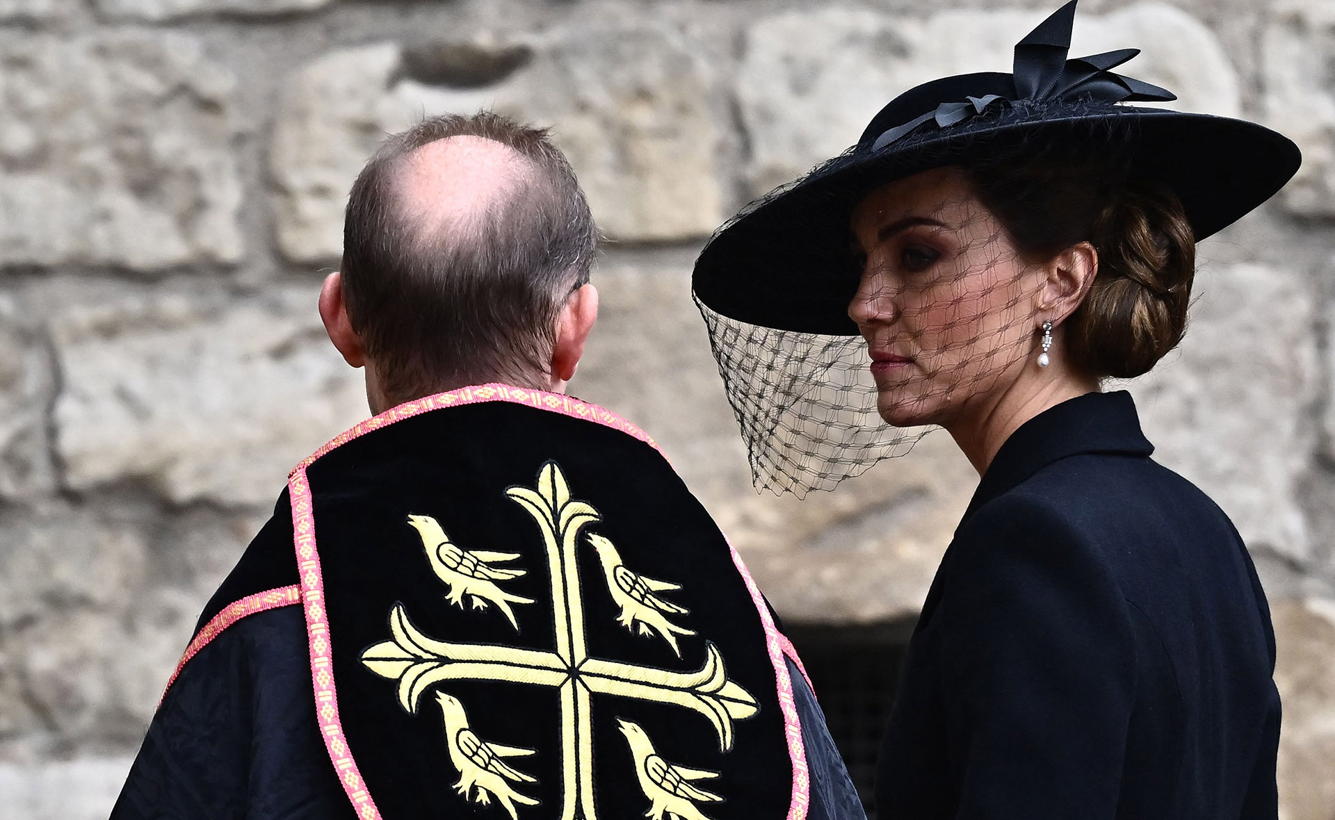 Catherine, Princess of Wales honours the Queen with touching tribute in funeral outfit