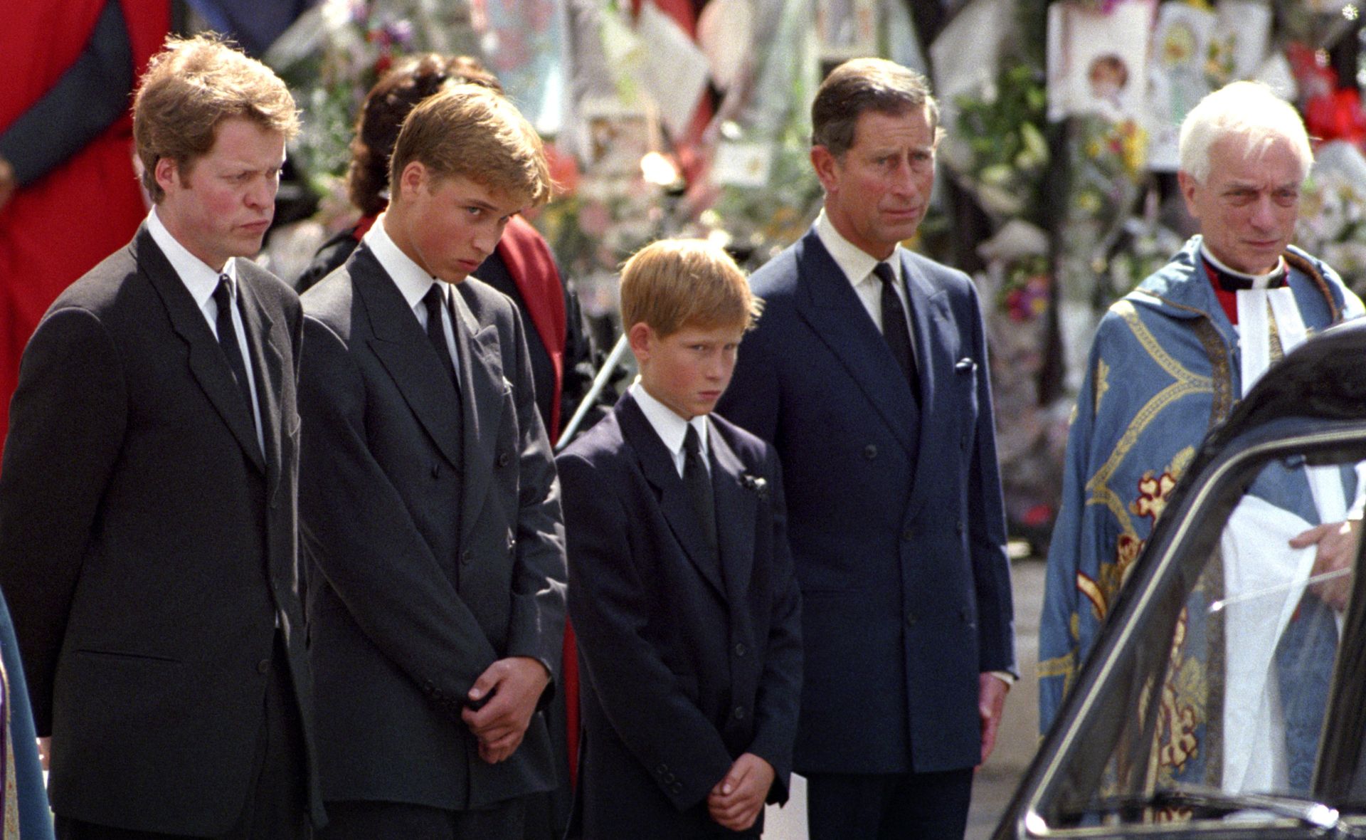 The striking similarity between The Queen and Princess Diana’s emotional funerals
