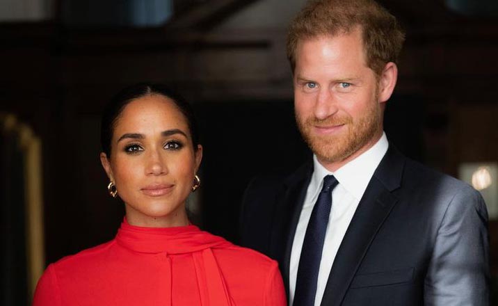 NEW PHOTOS: Behind-the-scenes snaps emerge of Prince Harry and Meghan Markle days before the Queen died
