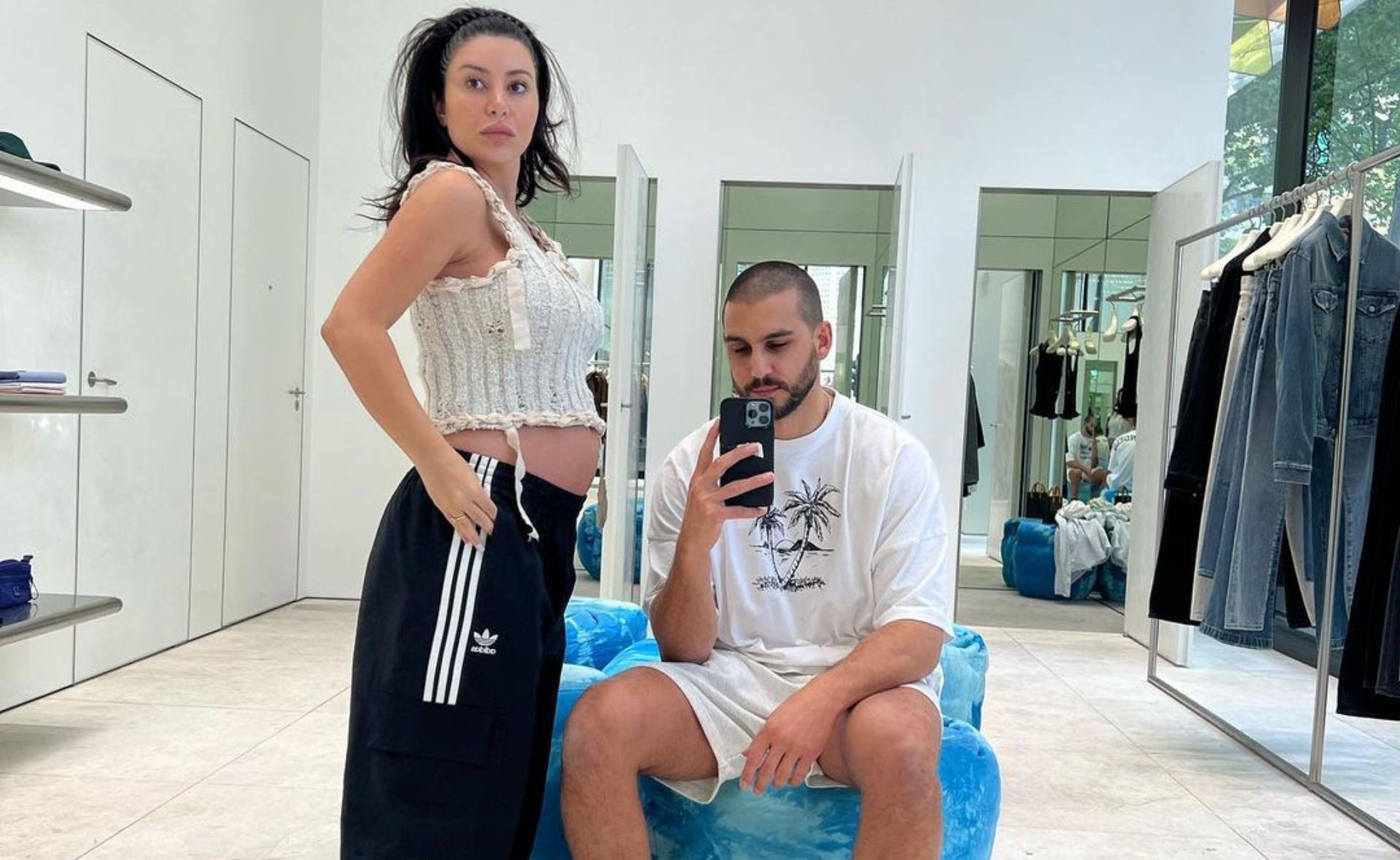 Fans are convinced Martha Kalifatidis and Michael Brunelli accidentally leaked the gender of their baby
