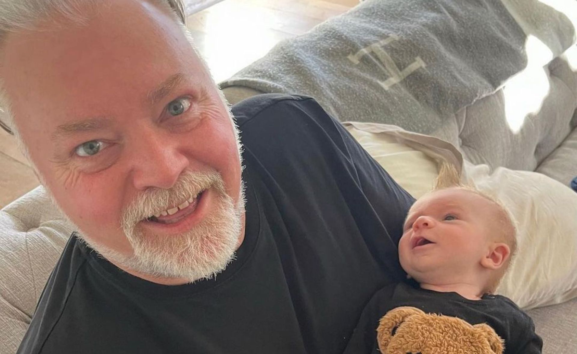 Hearts are melting looking at Otto! Here is every photo of Kyle Sandilands and Tegan Kynastons baby