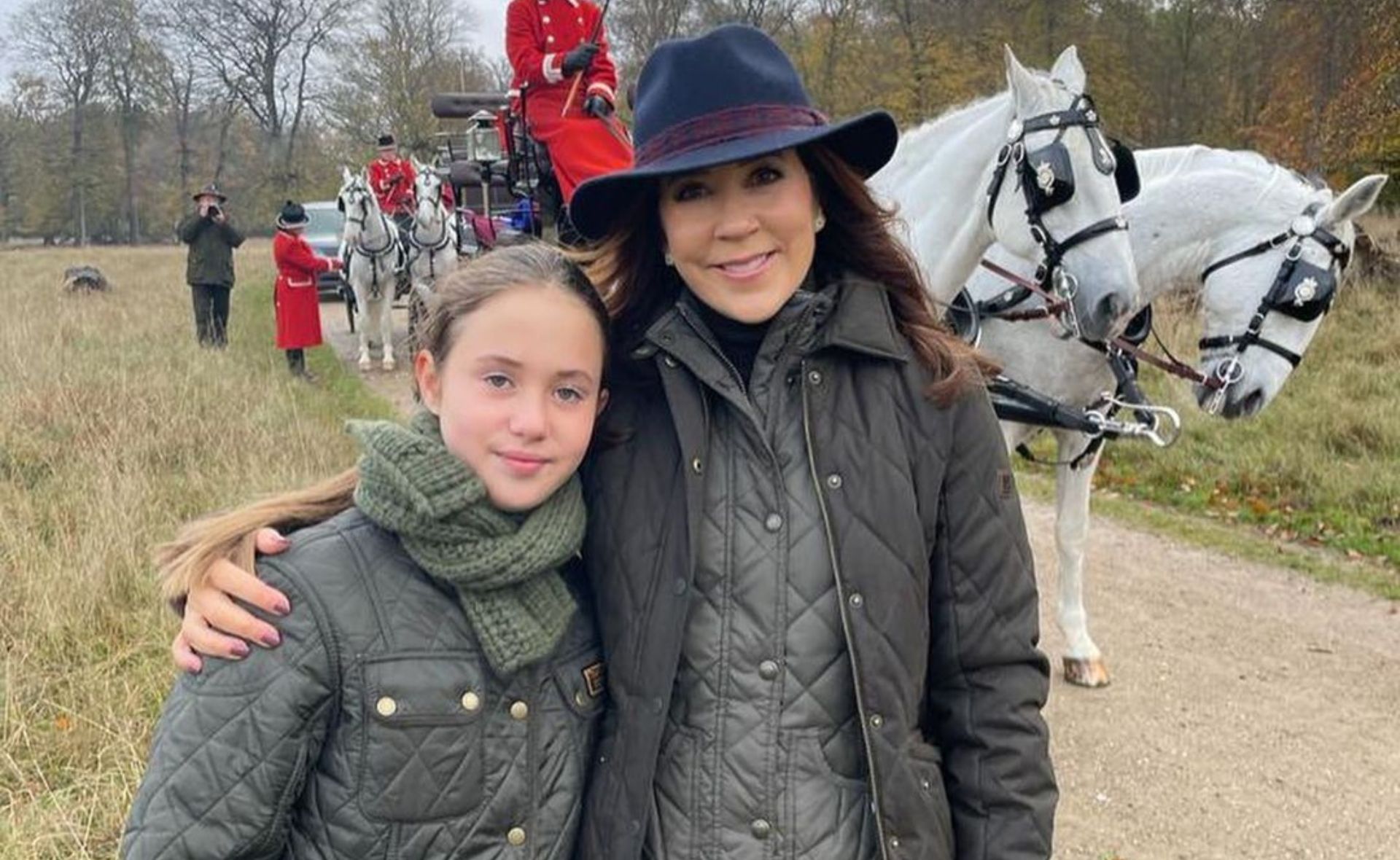Princess Mary’s daughter Josephine looks just like her mum as the duo step out for special event