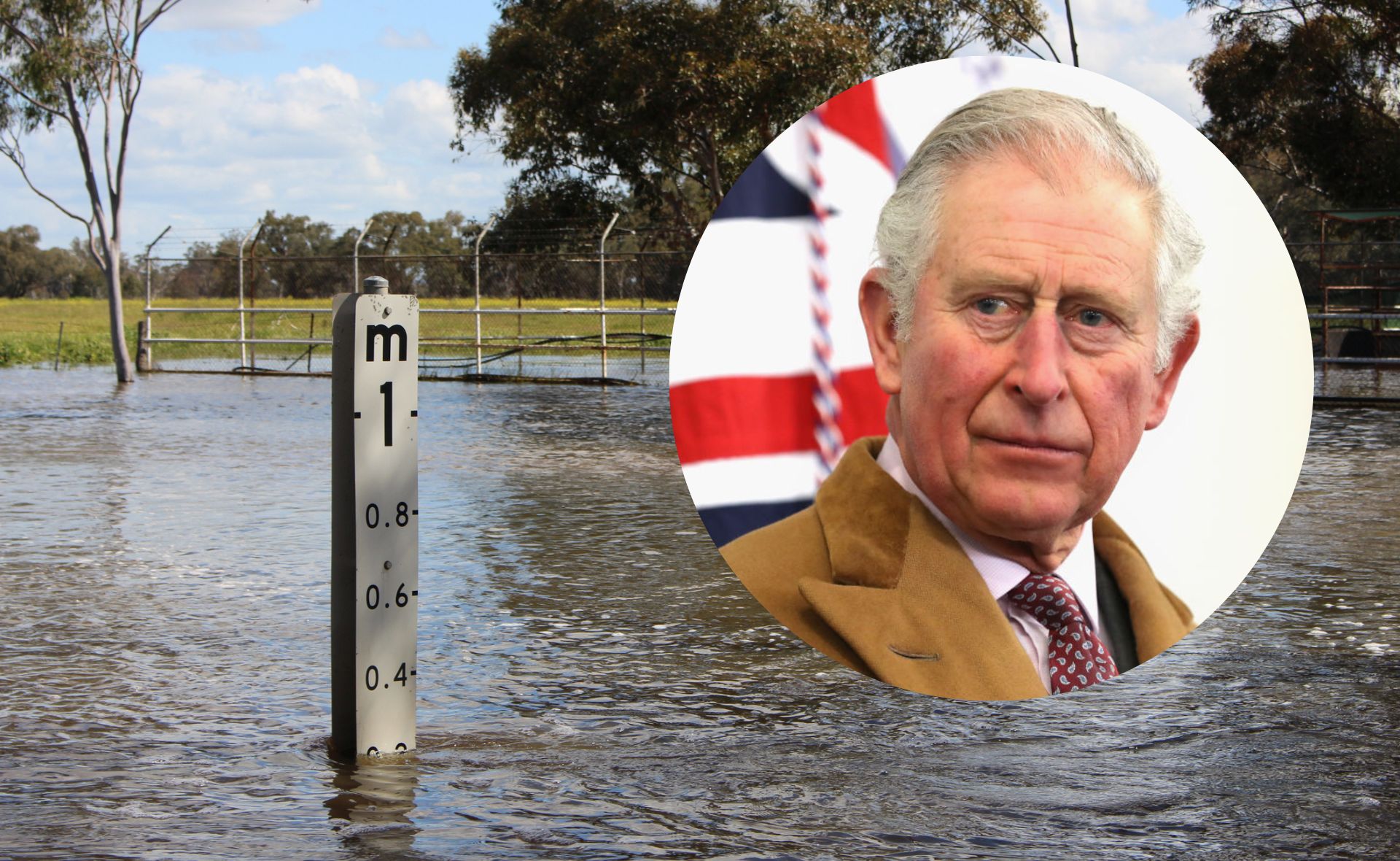 King Charles shares heartfelt message to flood impacted Australians